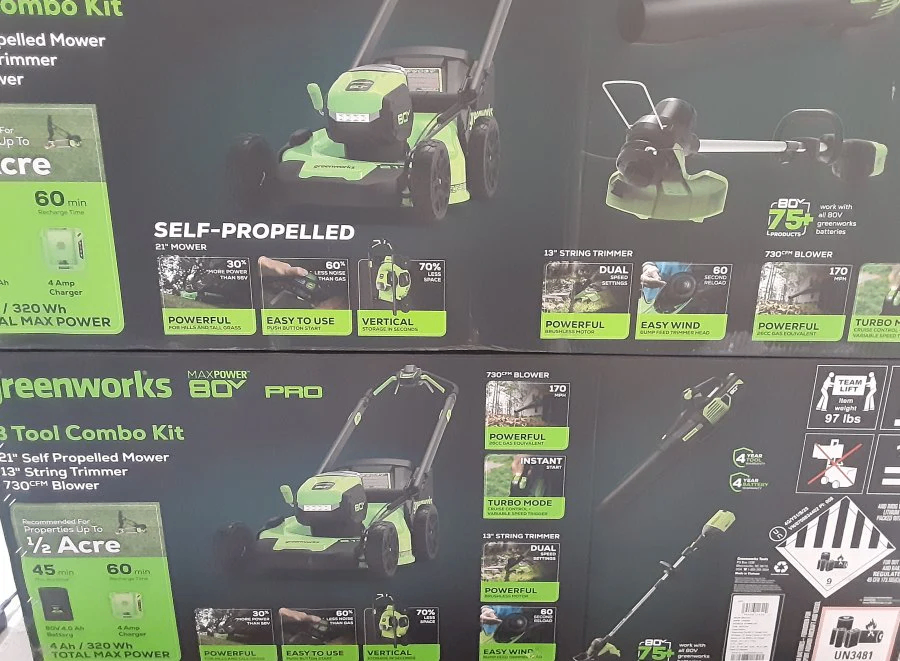 Greenworks -  Lawn Mower,  String Trimmer, and Leaf Blower - photo 5