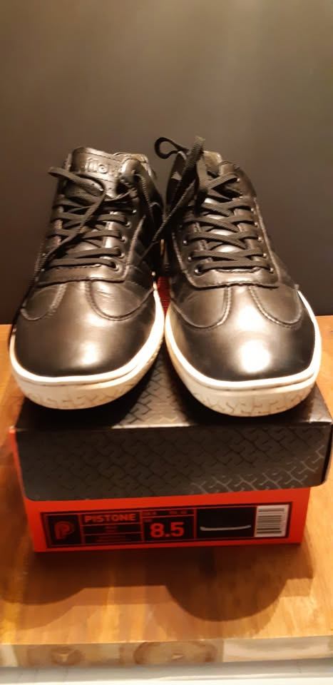 PILOTI Pistone All Leather Black Driving Shoe - photo 4