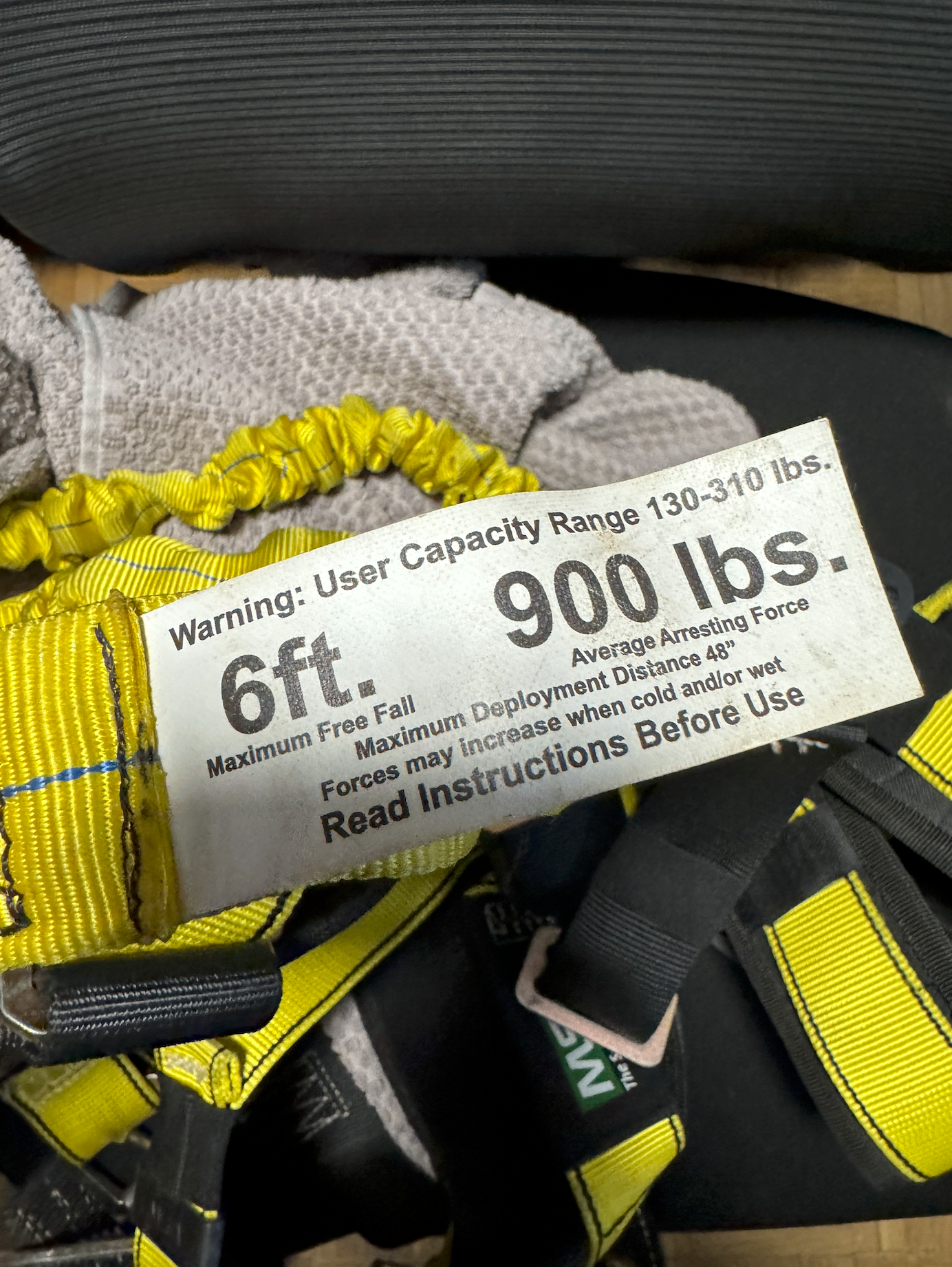 Guardian MSA Harness and Lanyard - photo 5