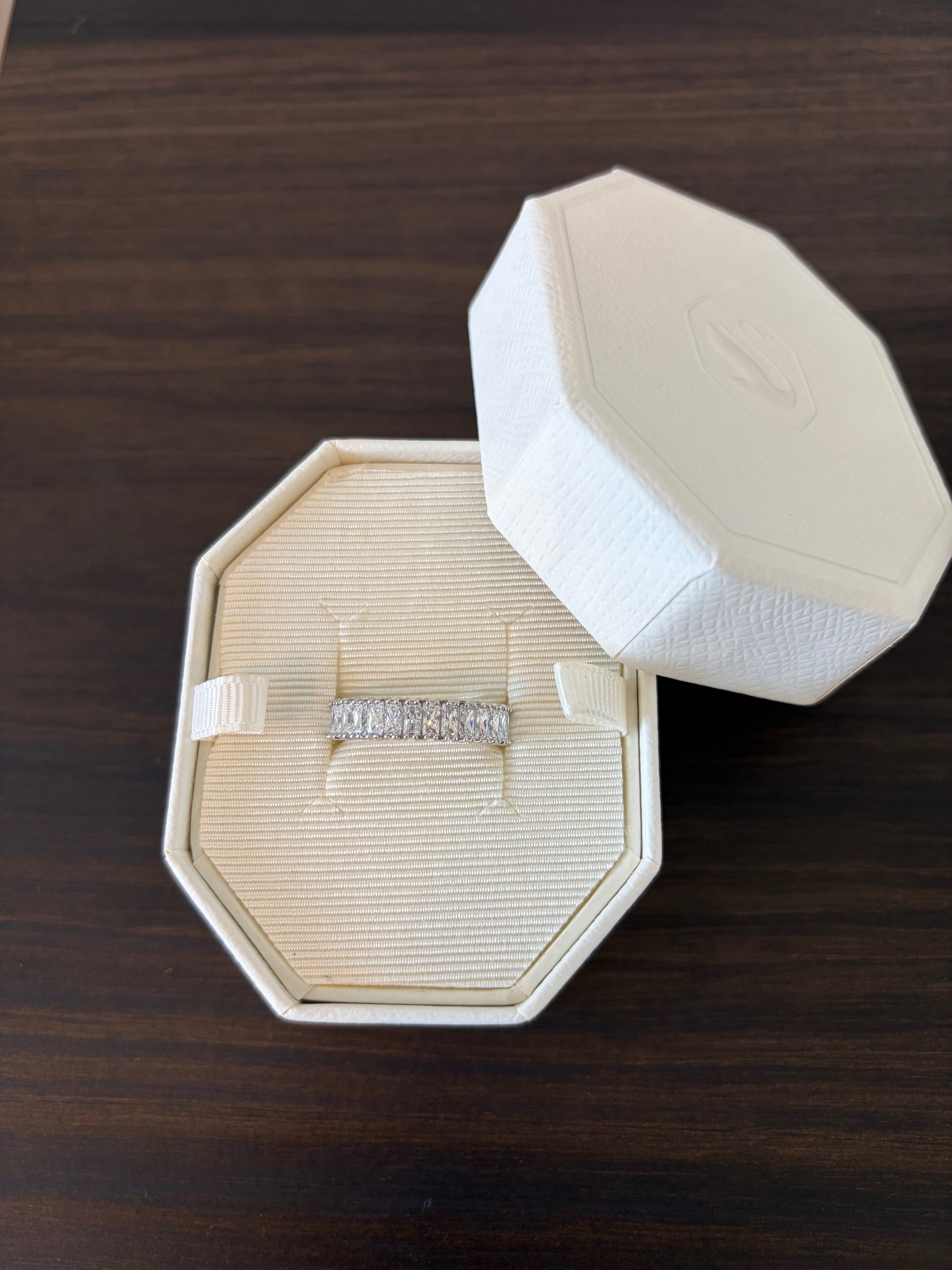 Swarovski Matrix eternity ring - Size 8