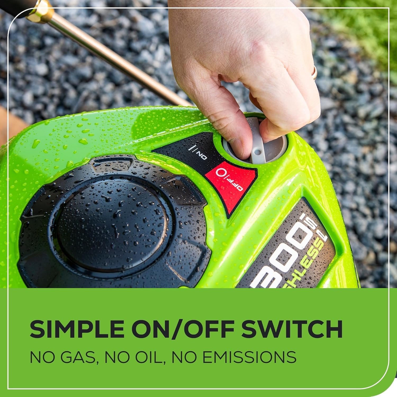 Greenworks Pro 2300 PSI 2.3-Gallon-GPM Electric Pressure Washer - photo 5