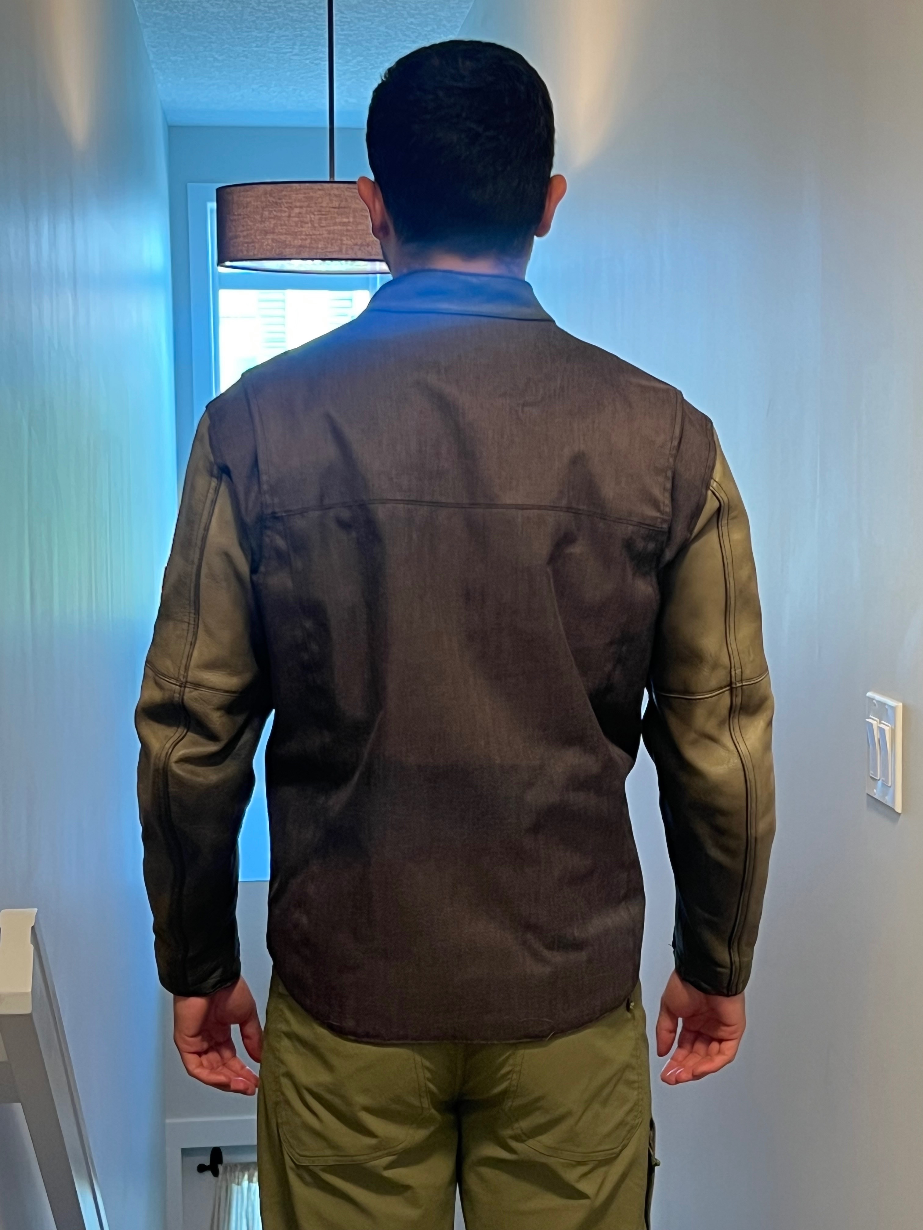 Icon 1000 Vigilante Leather/Textile Jacket - Size Medium - photo 2