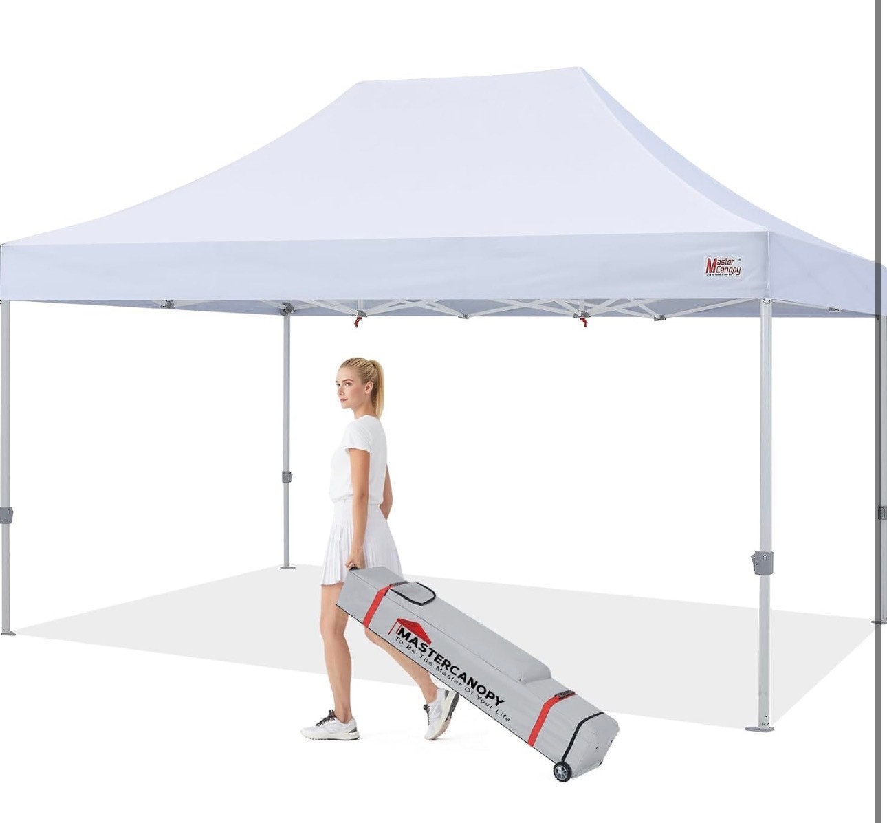 MASTERCANOPY Pop Up Canopy Tent 10x15 Instant Shelter Heavy Duty - photo 2