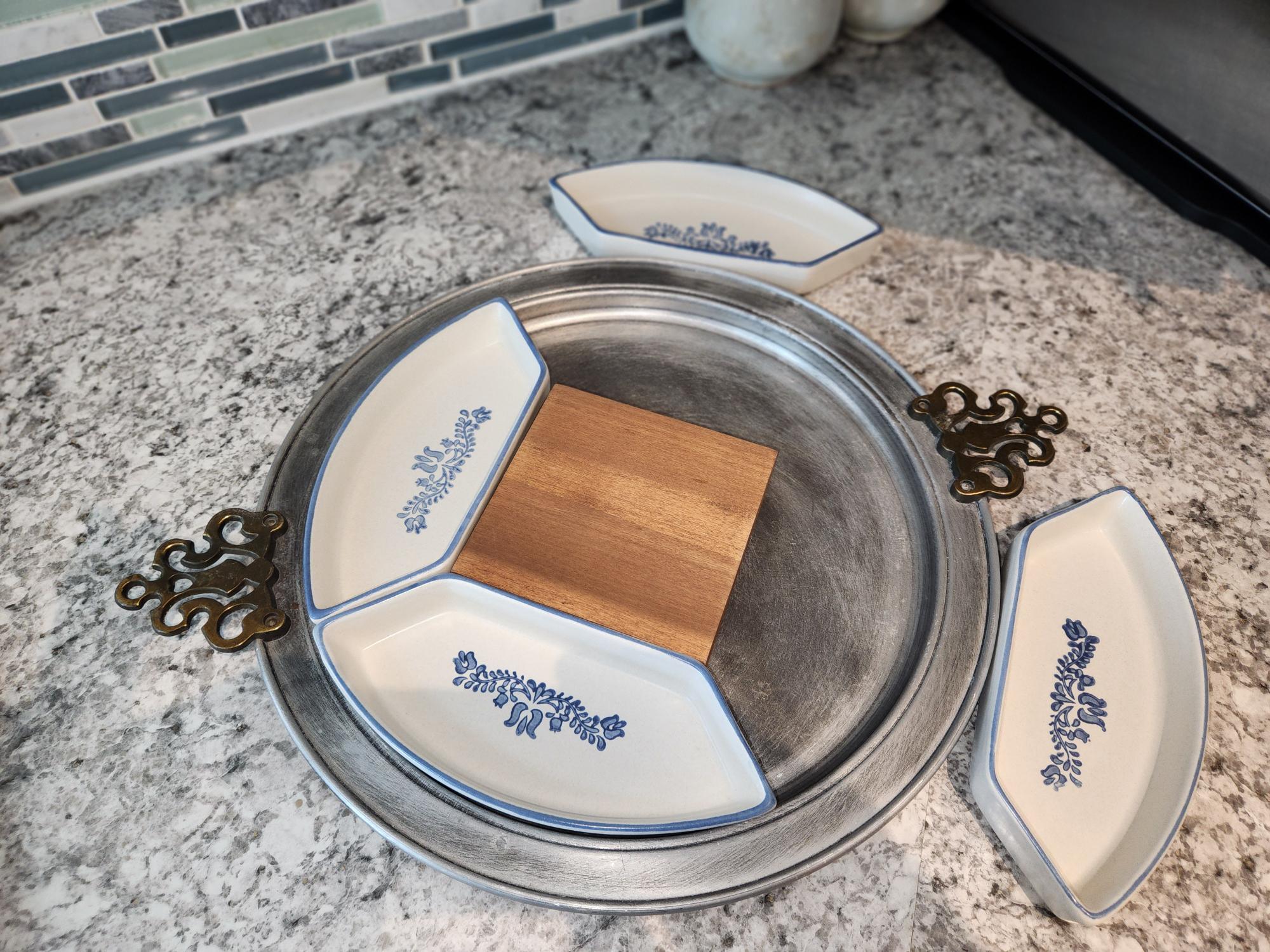 Pfaltzgraff Yorktowne 6pc Relish Dip Charcuterie Cheese Tray - photo 4