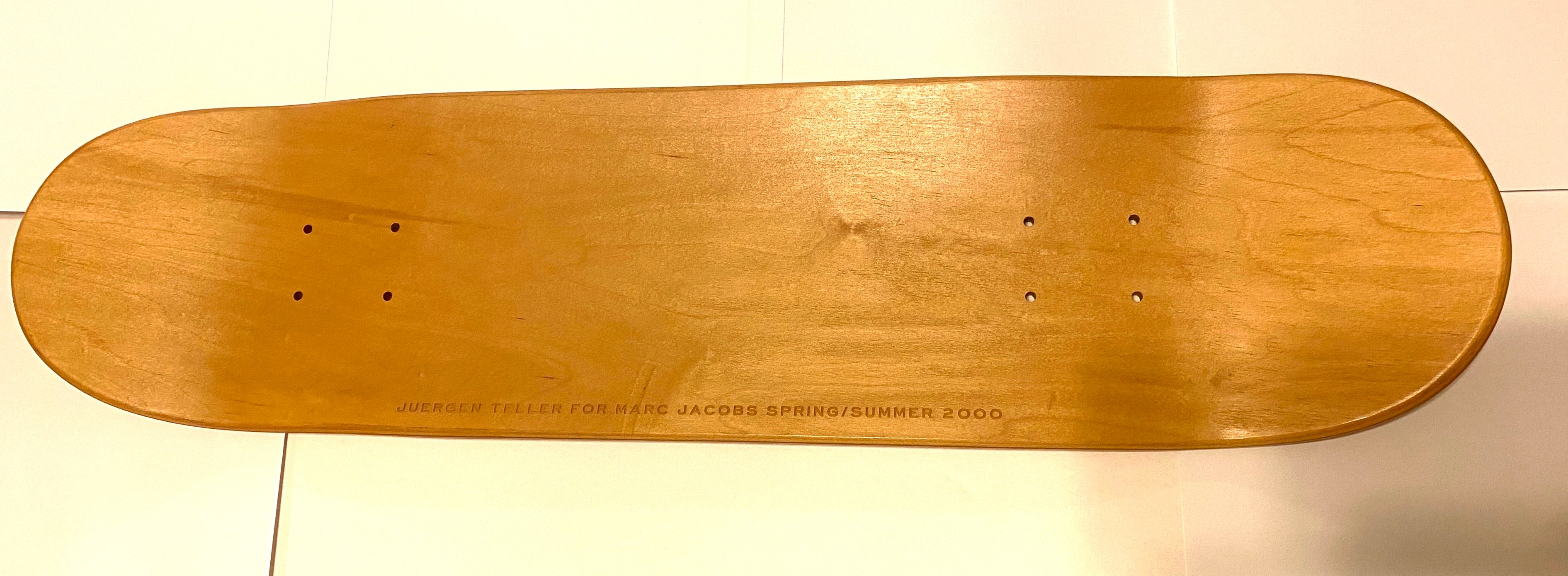 Juergen Teller x Marc Jacobs S/S 2000 Skateboard w/ Lisa Maria