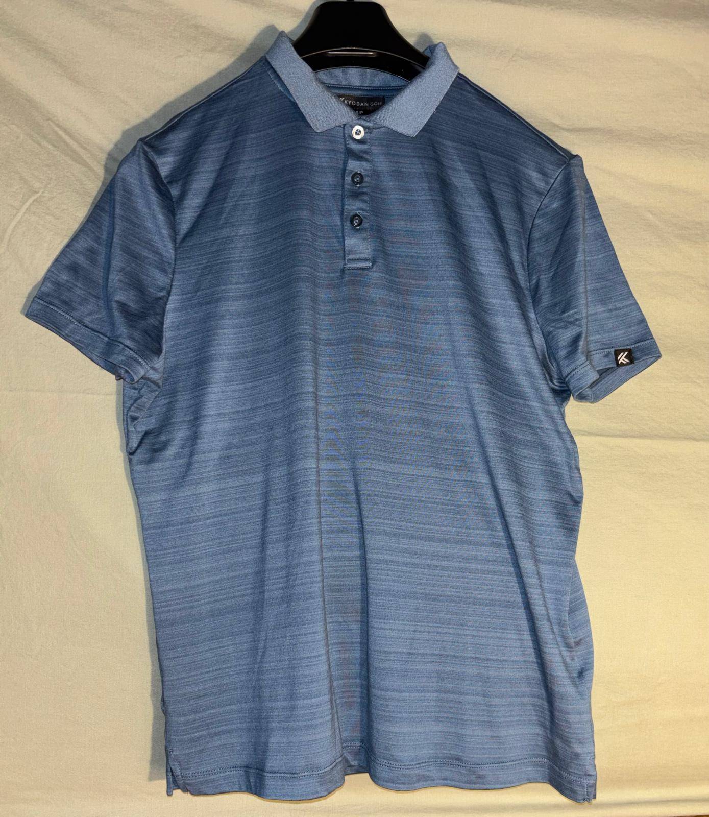 KYODAN GOLF Blue Polo – Men Extra Small – Excellent Condition