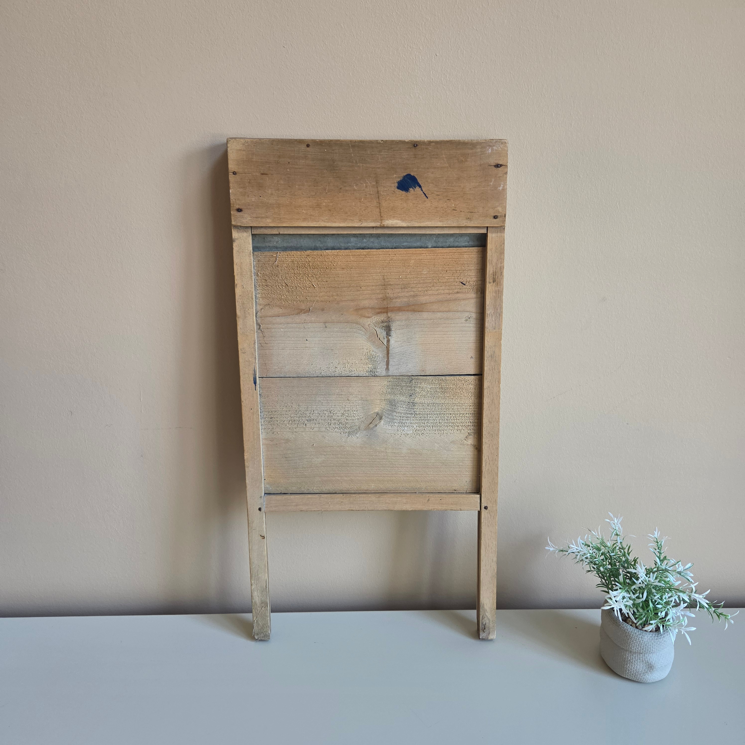 Washboard - ACME Antique Wood & Metal Washboard - Pre-Loved! 🧽 - photo 5