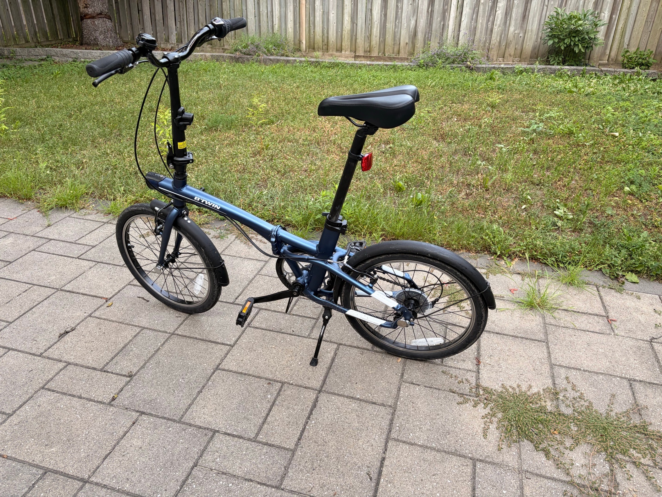 Decathlon BTWIN Tilt 500 Folding Bike — 7 Speed