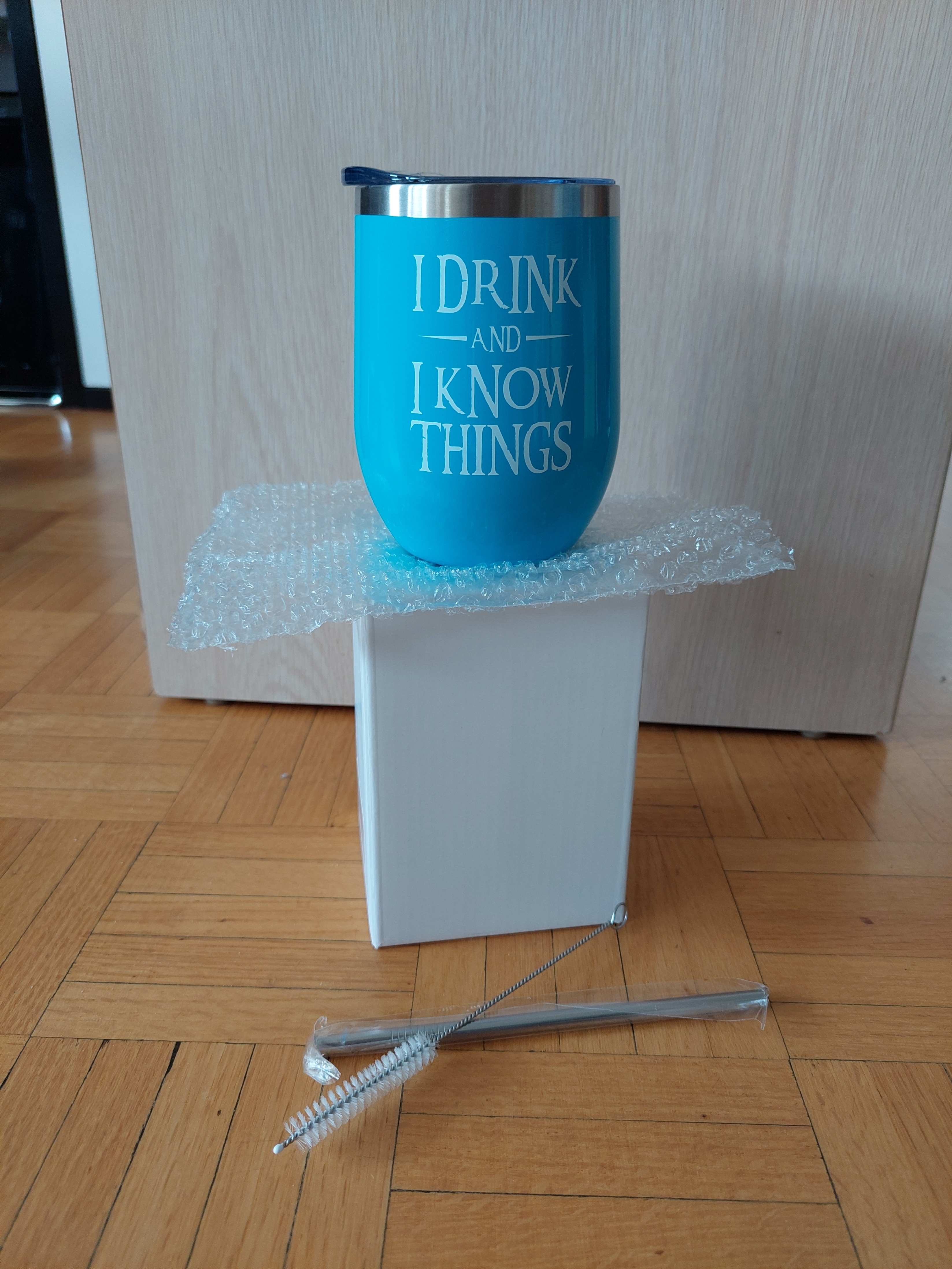 Game of Thrones Wine Tumbler Blue Stainless Steel Tumbler - photo 2