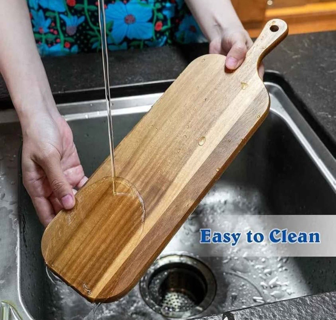JF James Wood Cutting Board with Handle - photo 5