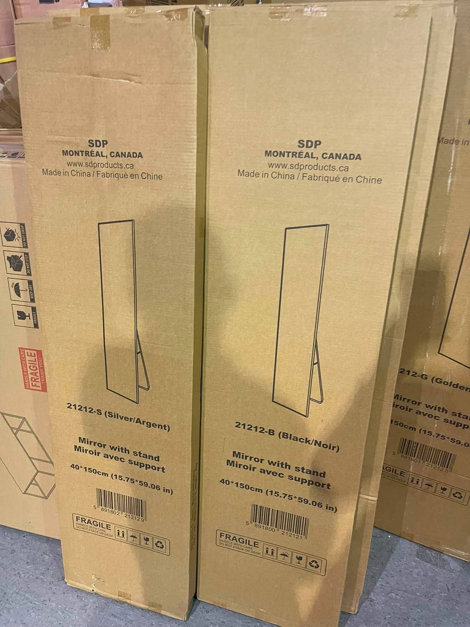 Whole‑Body Stand Mirror – Full Length