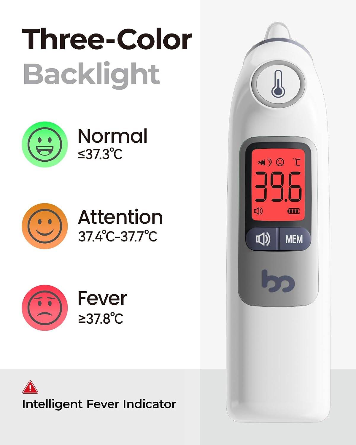 Ear Thermometer for Kids, Adults and Babies - photo 3