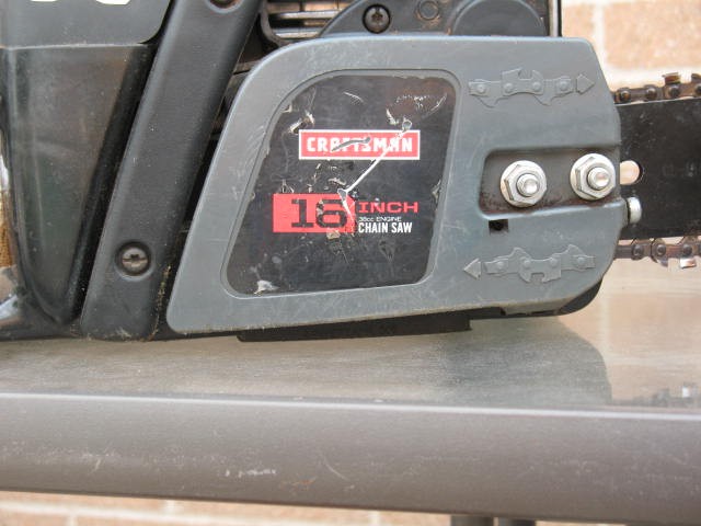 Craftsman 16 Inch Gas Chainsaw - photo 3