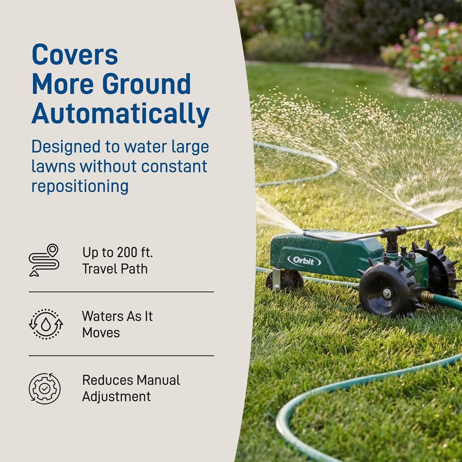 Orbit Green Traveling Sprinkler - photo 4