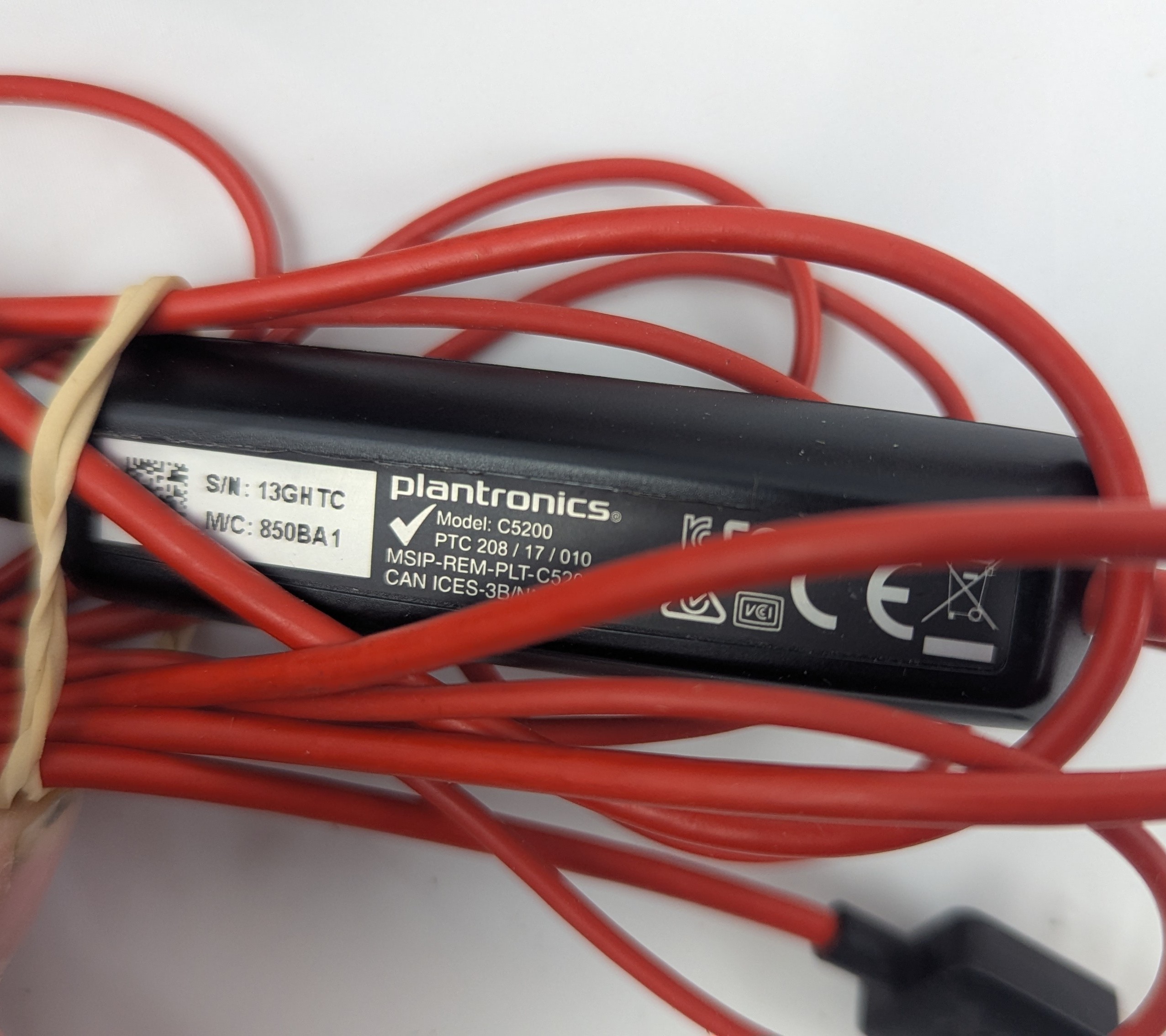 Plantronics Poly Blackwire C5200 Series USB Black Headset - photo 4