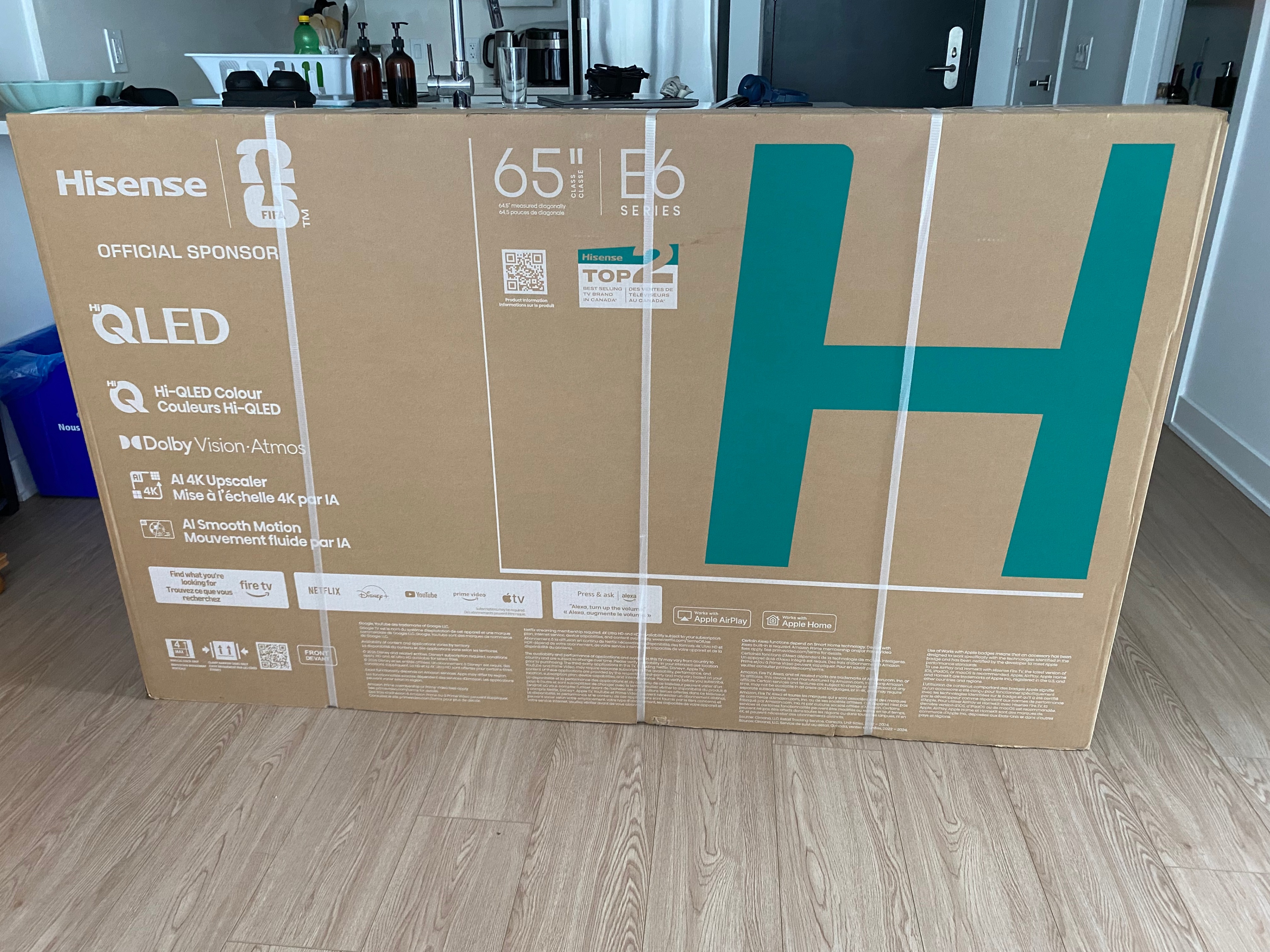 Brand New 65" Hisense TV