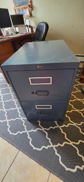 Commercial-Grade 2-Drawer Filing Cabinet