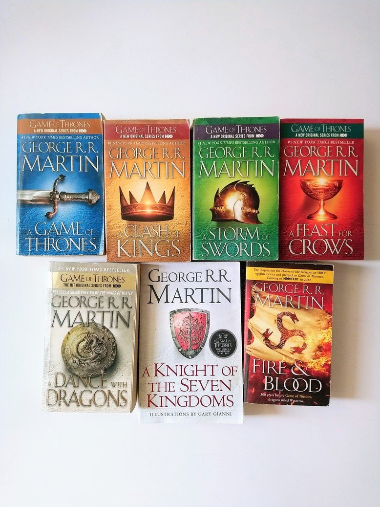 Game of Thrones books!