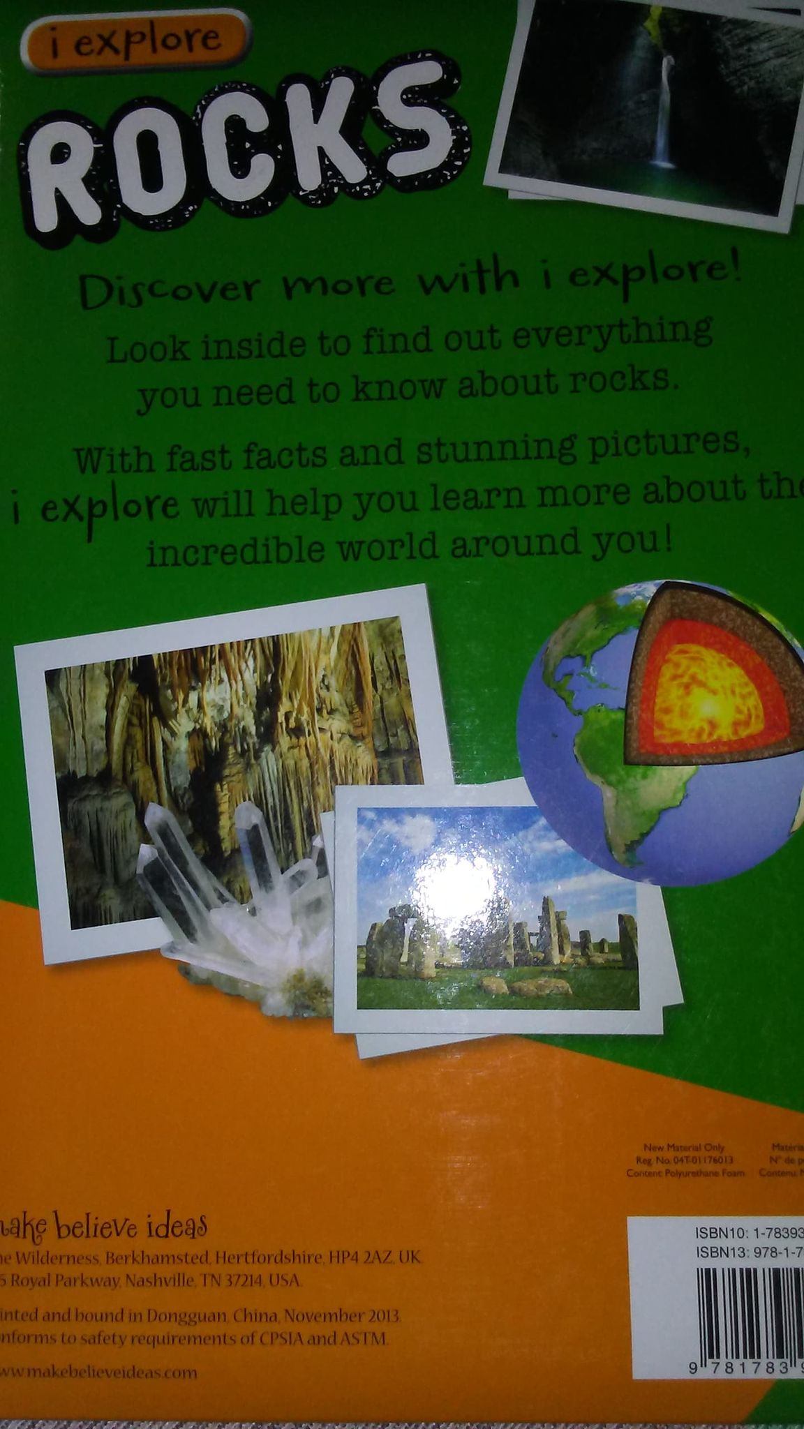 The Extraordinary Truth Rocks Hardcover Book (New) - photo 2