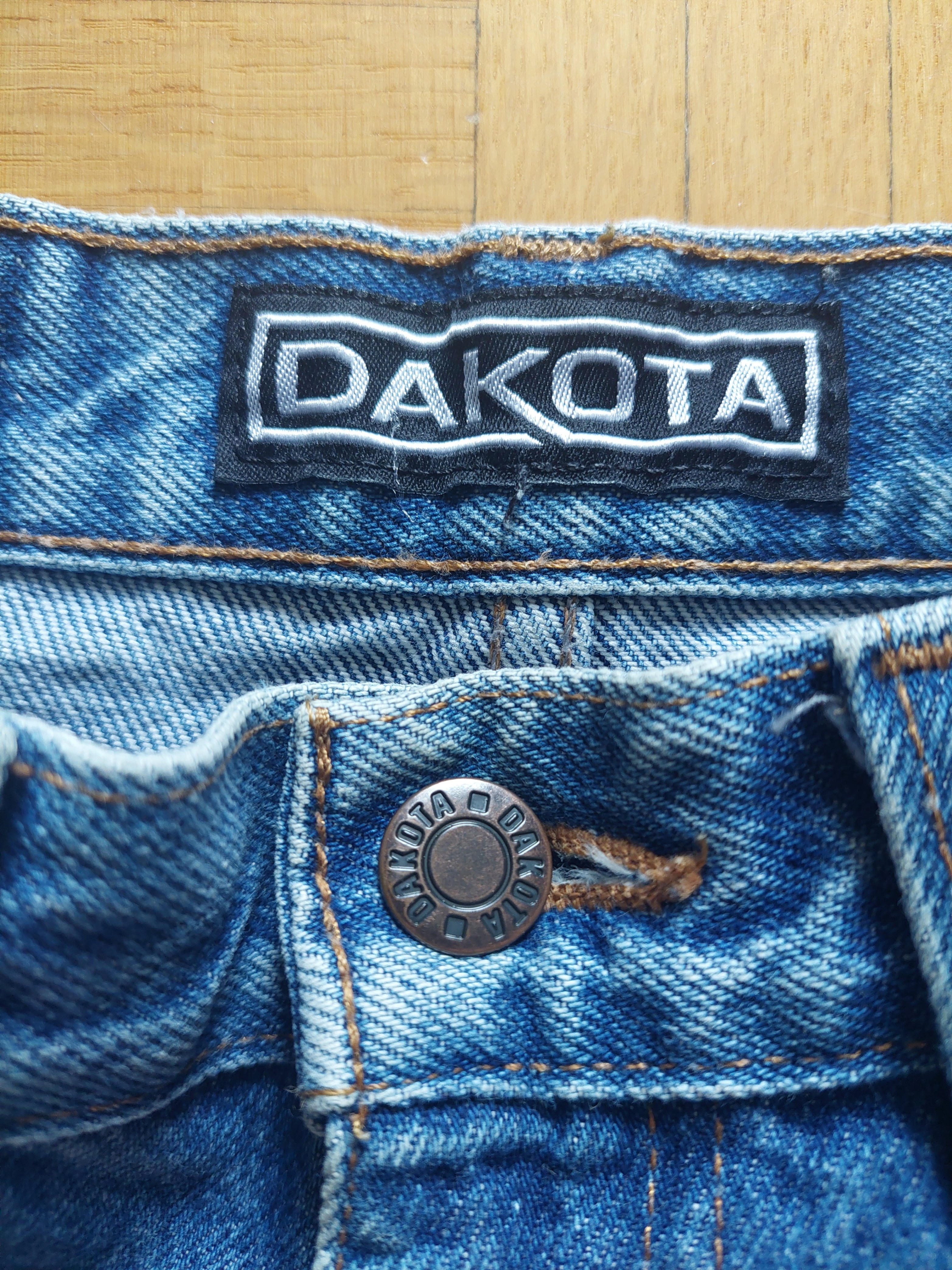 Vintage Made In Canada Dakota Women's Denim Jean Shorts - photo 3