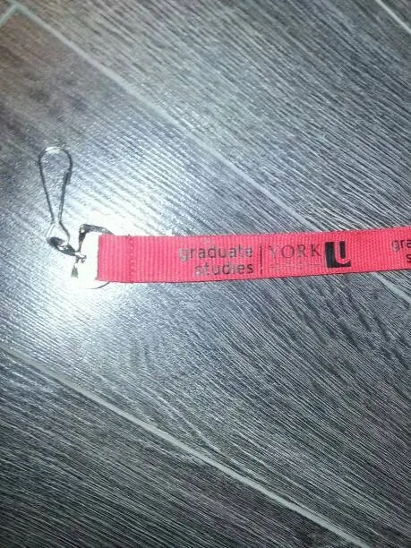 York University Graduate Studies Lanyard -- Free With Trade O... - photo 2