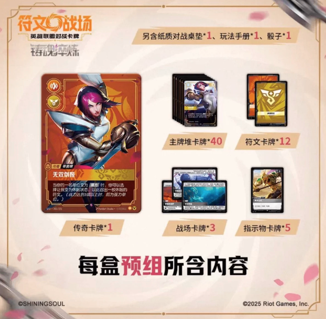 Riftbound SPIRITFORGED Champion Decks  - CHINESE - photo 3