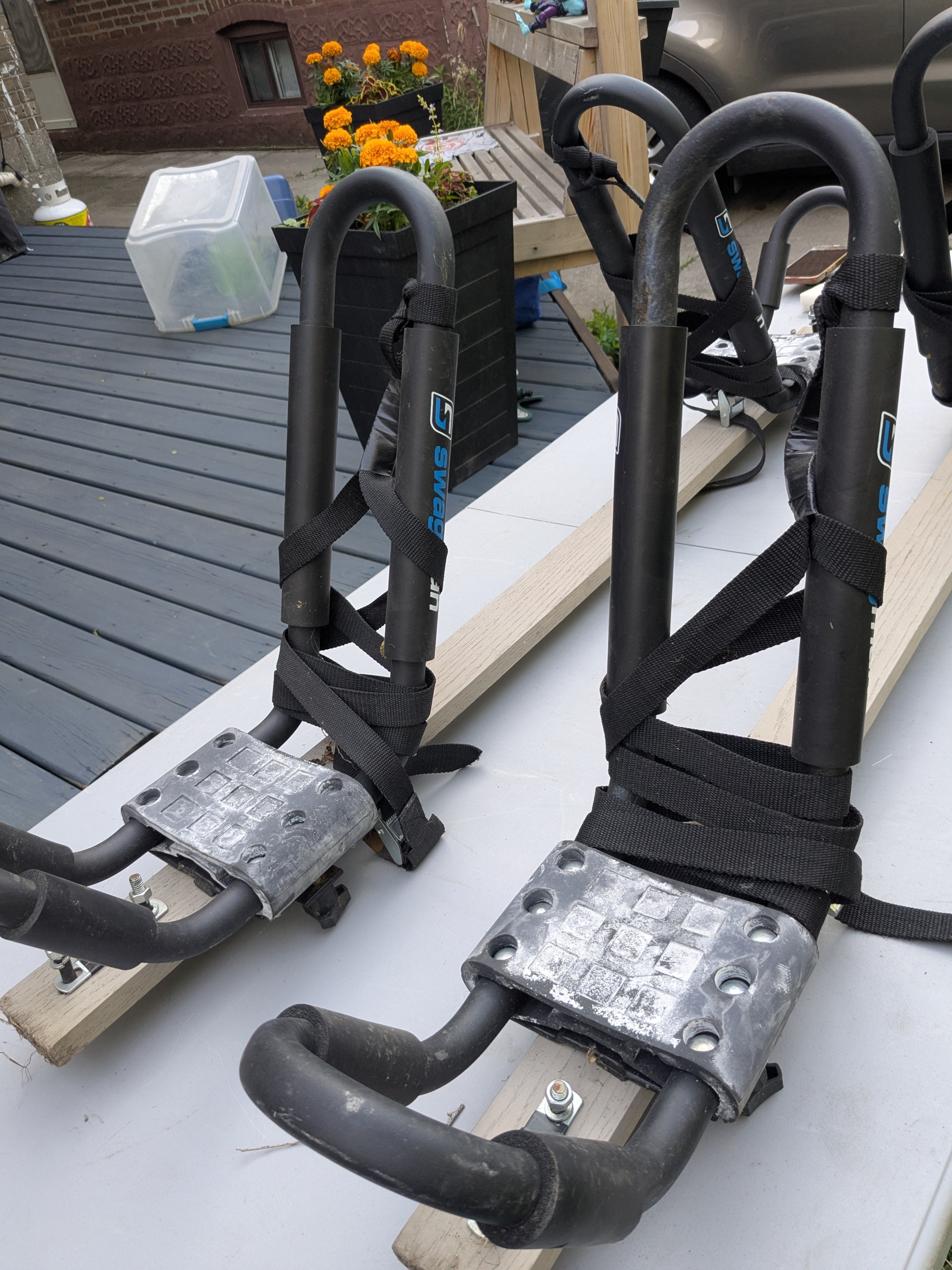 Kayak Car Rack - Swagman Contour J Bars (4)