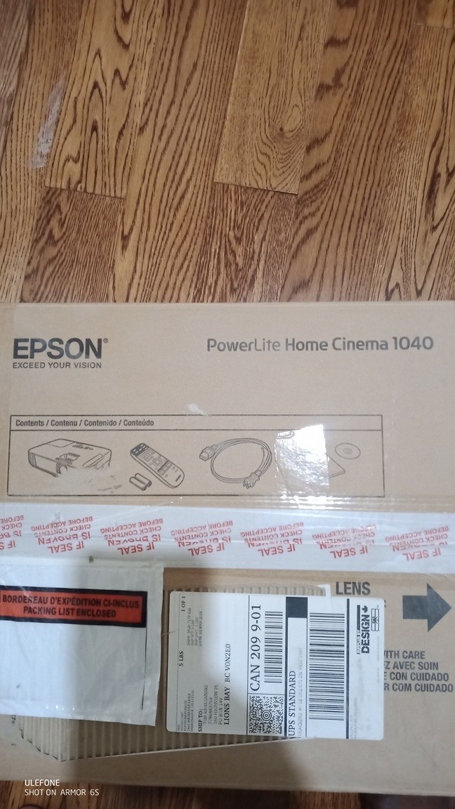 Epson PowerLite Home Cinema Overhead projector - photo 5