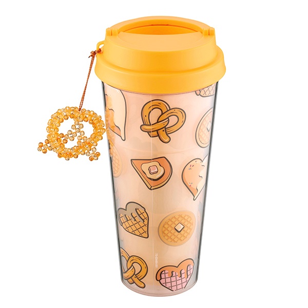 Starbucks Butter Together Tumbler Cold Cup Pretzel Charm - photo 3