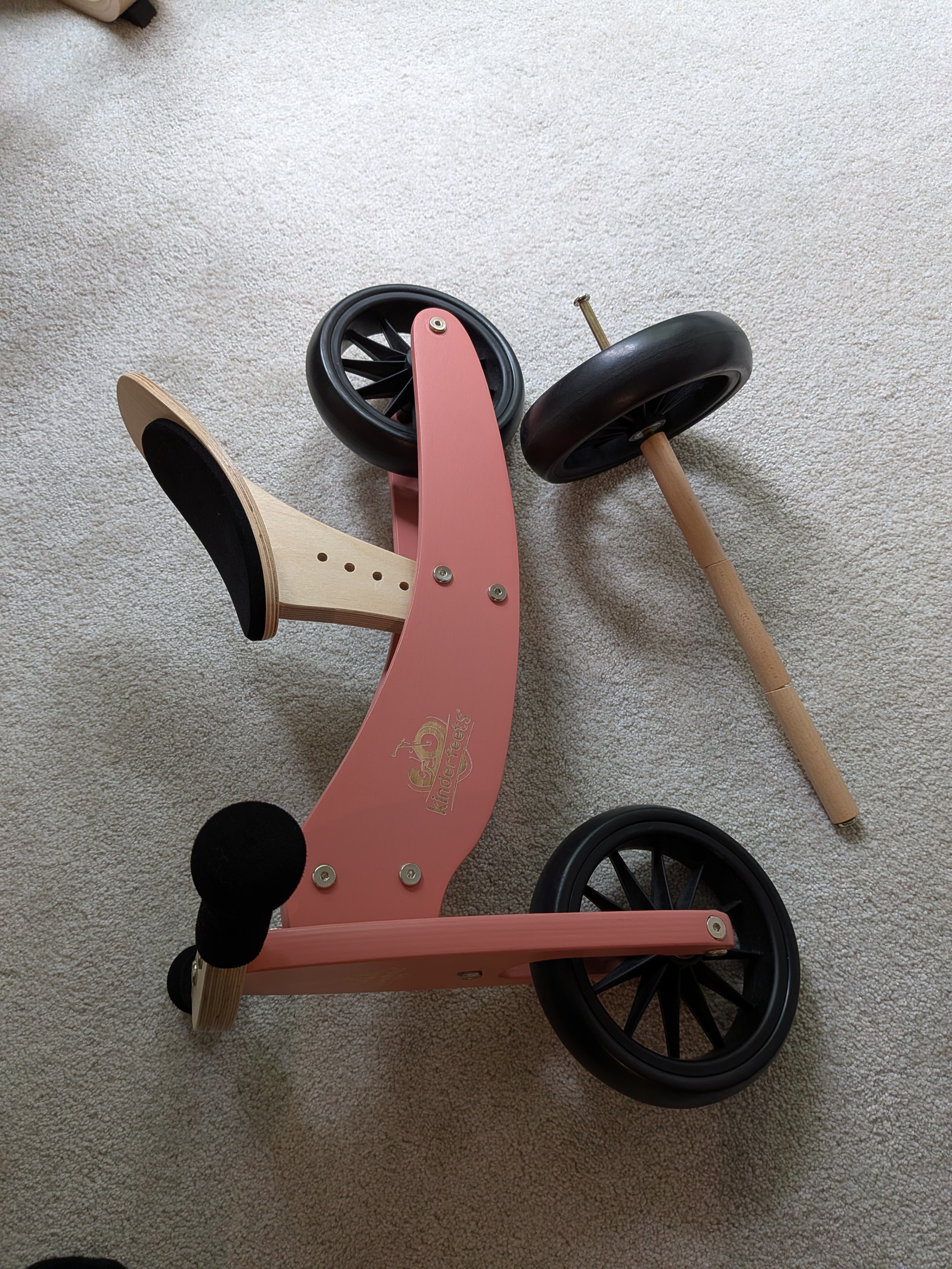 Kinderfeets Balance Bike (Convertible 2-in-1) – Like New - photo 4
