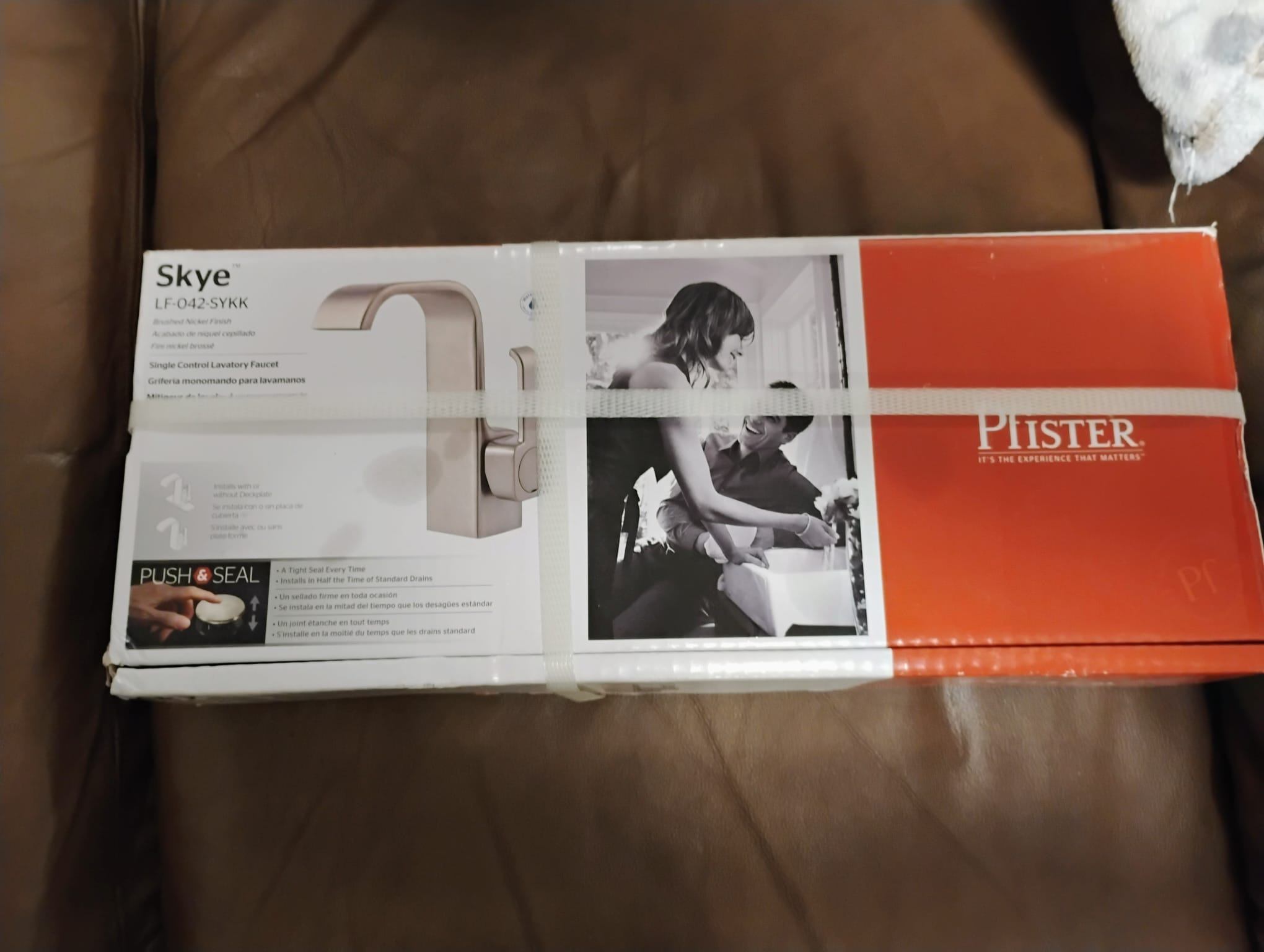 Pfister Skye LF-042-SYKK Brushed Nickel Lavatory Faucet