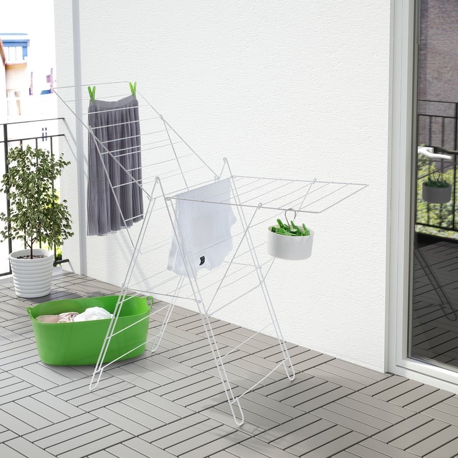 FROST Drying rack, indoor/outdoor, white - photo 2