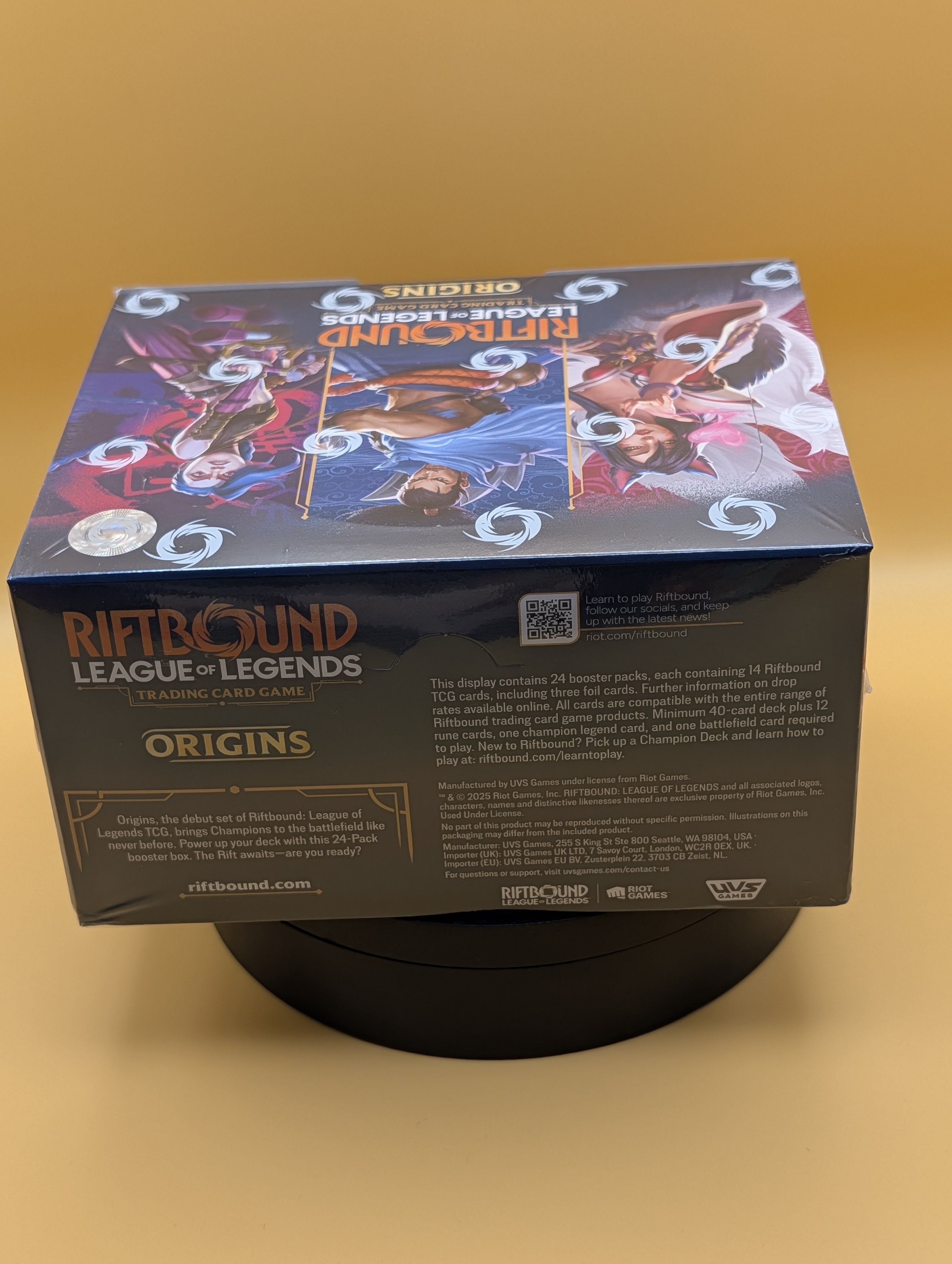 Riftbound League of Legends TCG - Origins Booster Box - SEALED