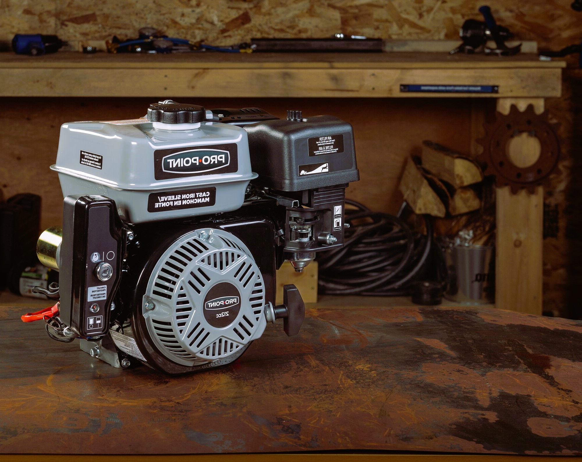 212cc OHV Gas Engine with Electric Start - photo 3