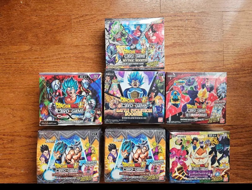 Dragon Ball Super Card Game Booster Boxes – Factory Sealed