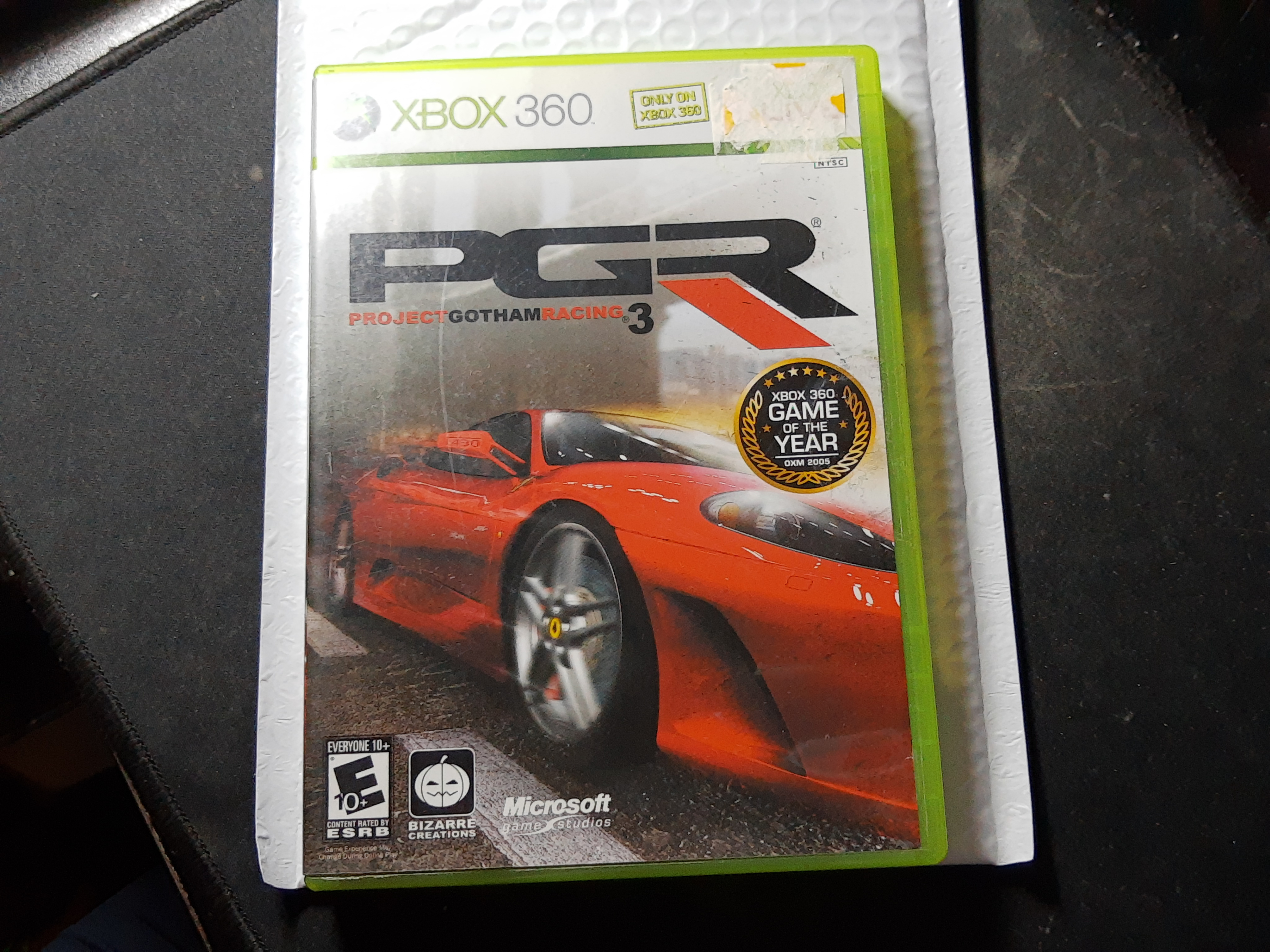 Project Gotham Racing 3 PGR3 Microsoft Xbox 360