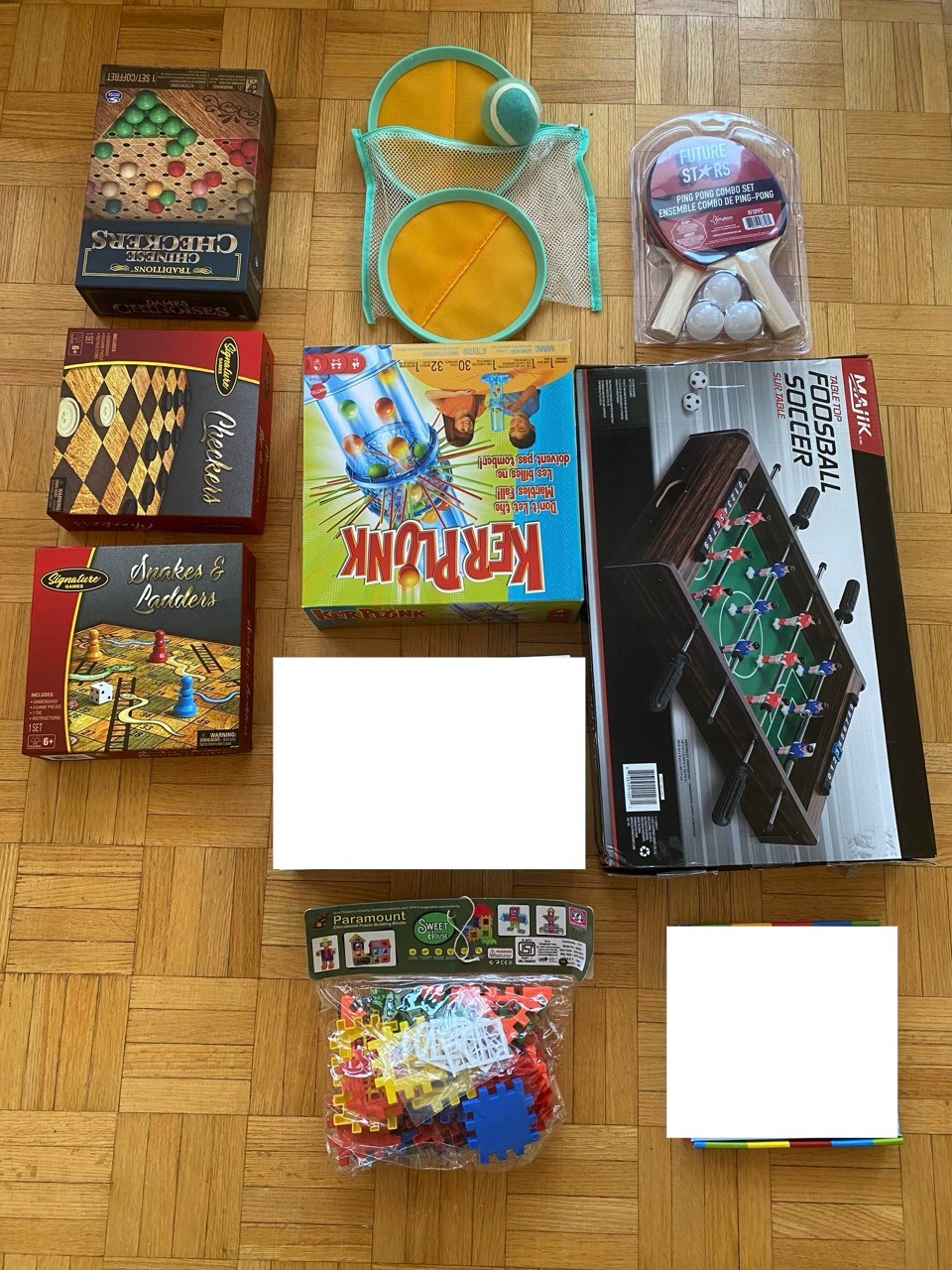 Unused Kids Board Games & Activity Toys Bundle – All Items $25