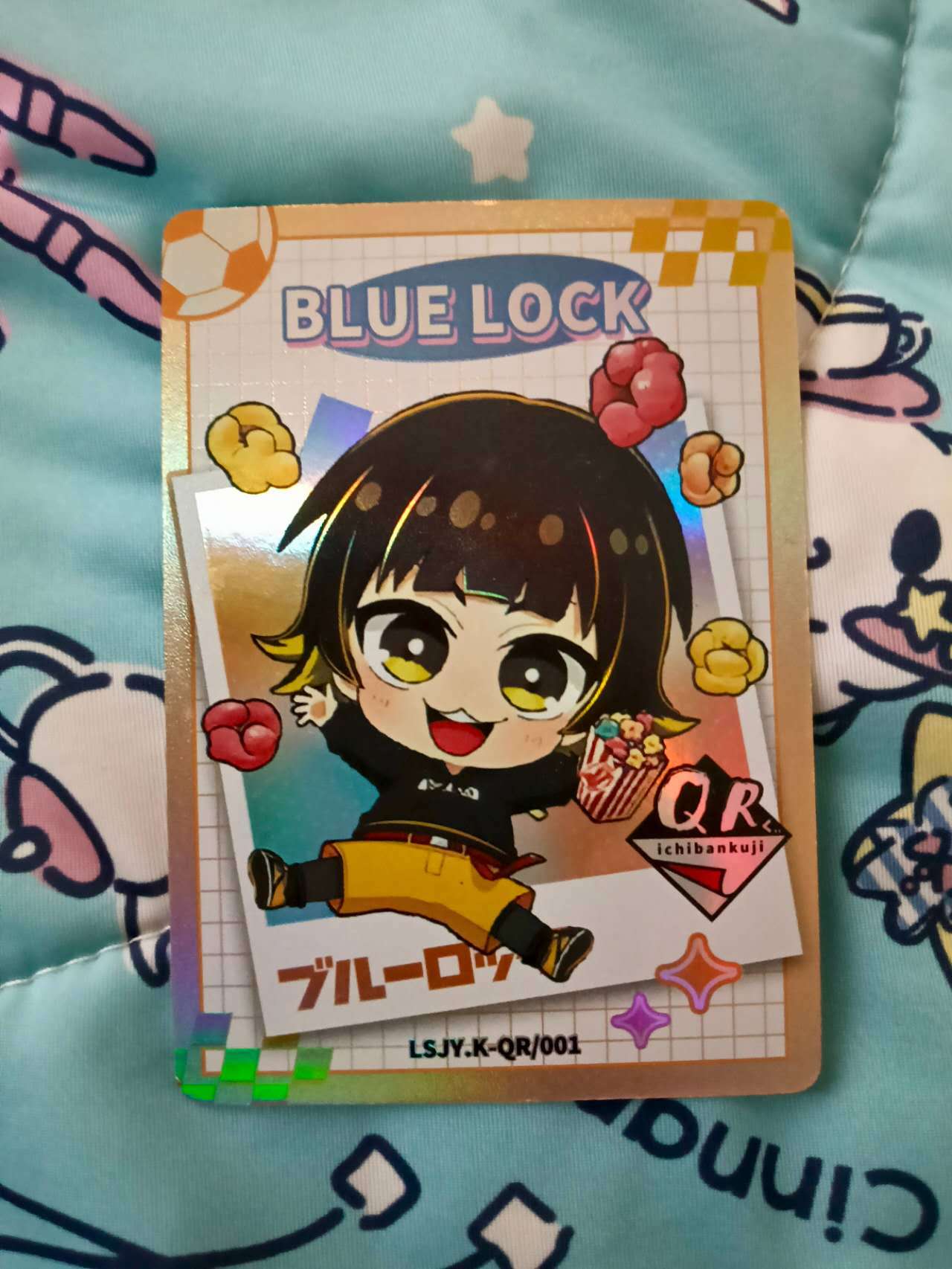 Blue Lock Ichibankuji Card | QR Bachira