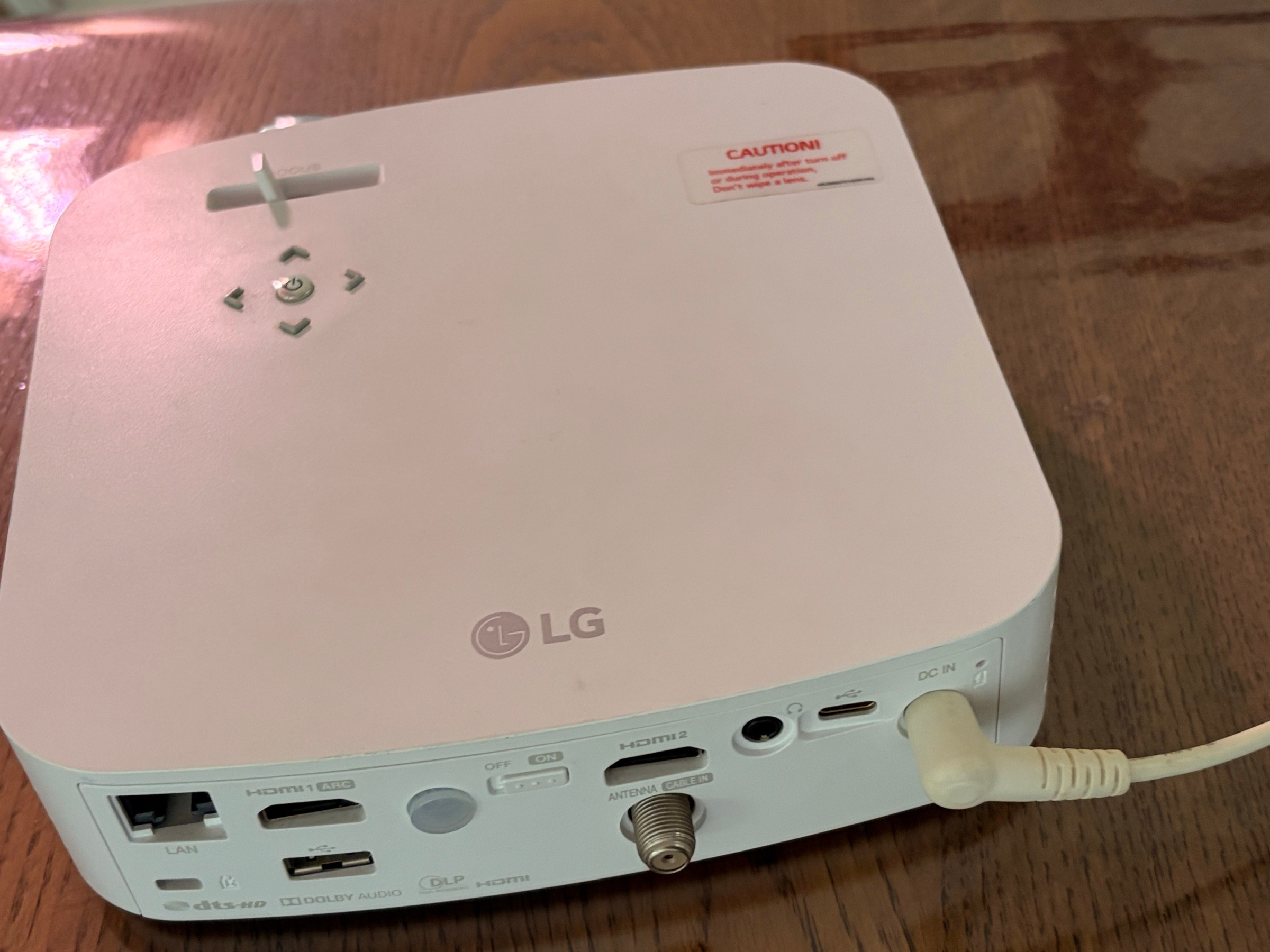 LG PF50KA Portable Full HD Projector (w/ Roku Streaming Stick) - photo 3