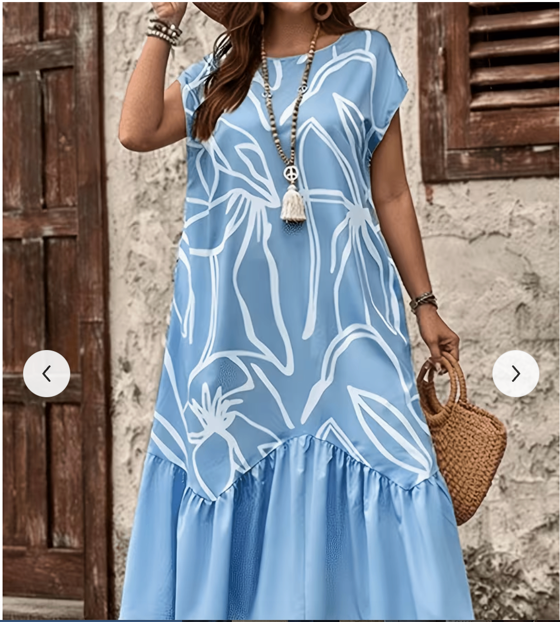 ROBE TRES JOLI CONFORTABLE 1XL 38 C$