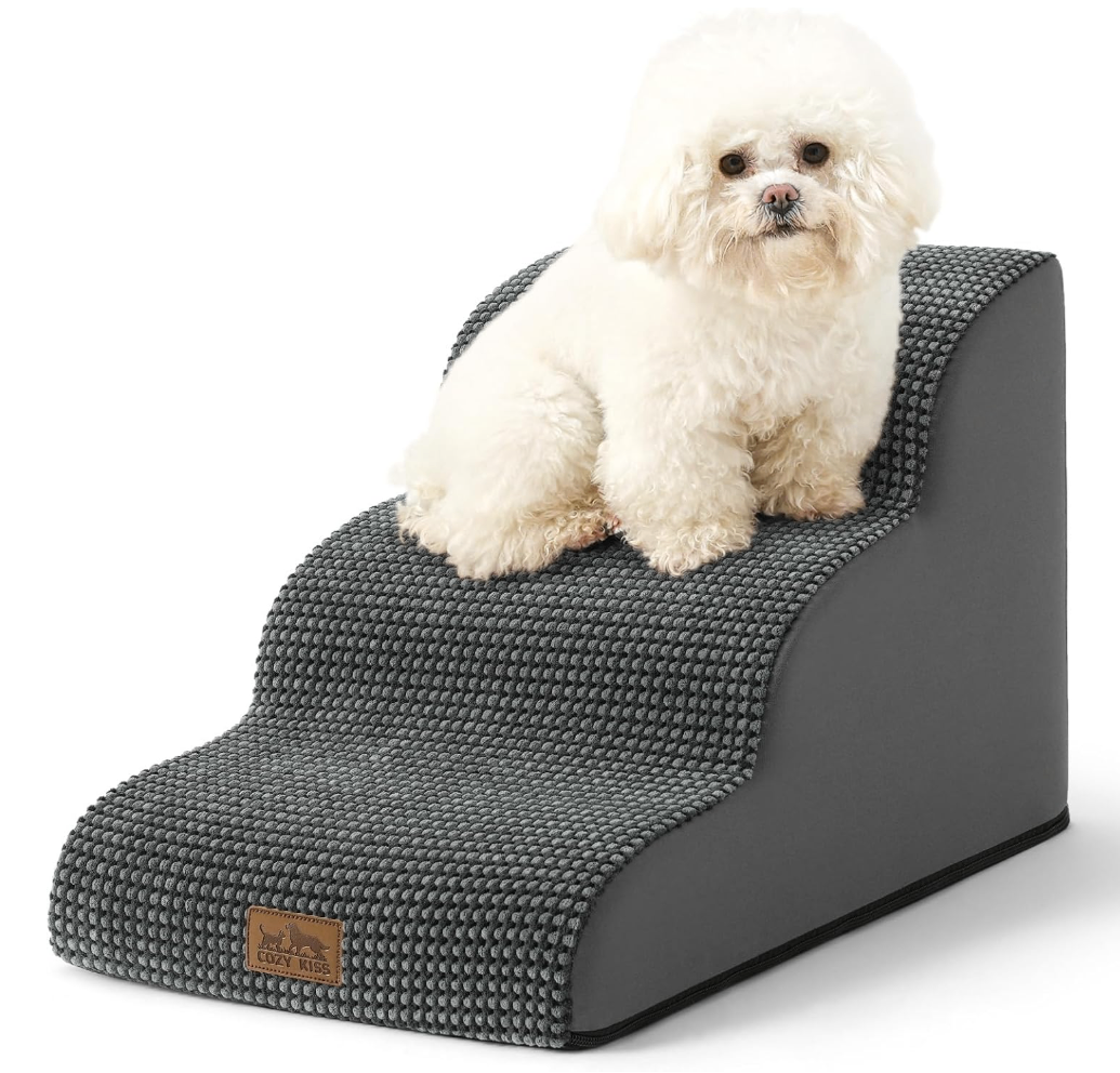 Dog Stairs for Small Dogs 15.7" H