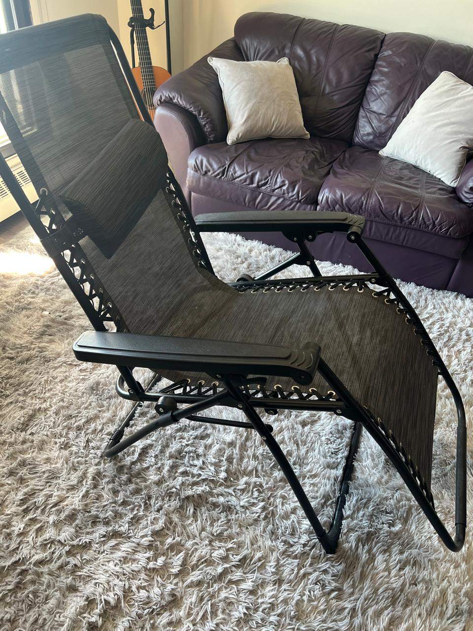 Black Zero Gravity Chair