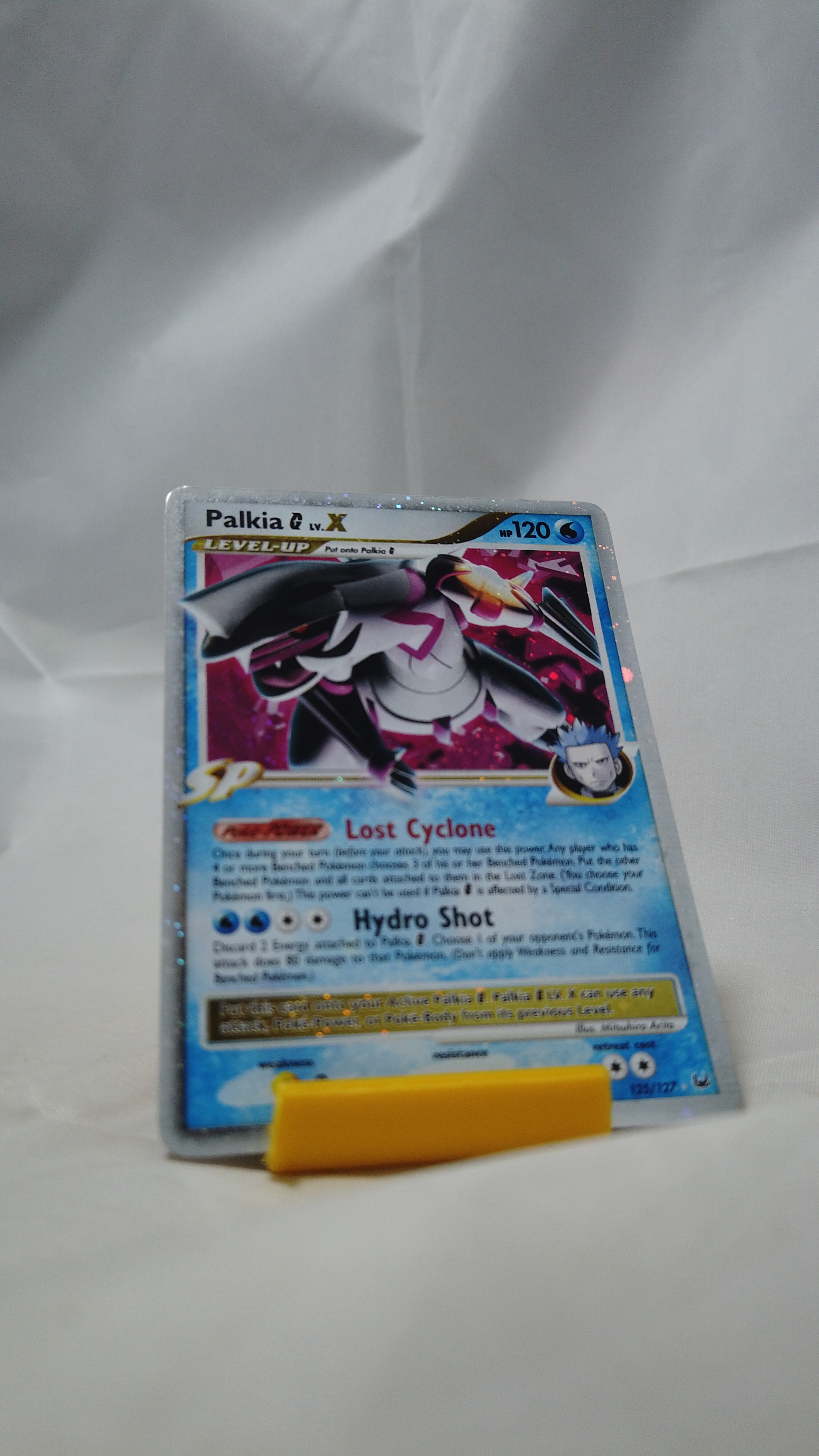 Pokemon Palkia G LV.X Level-Up SP 125/127 Platinum Card Holo Rar