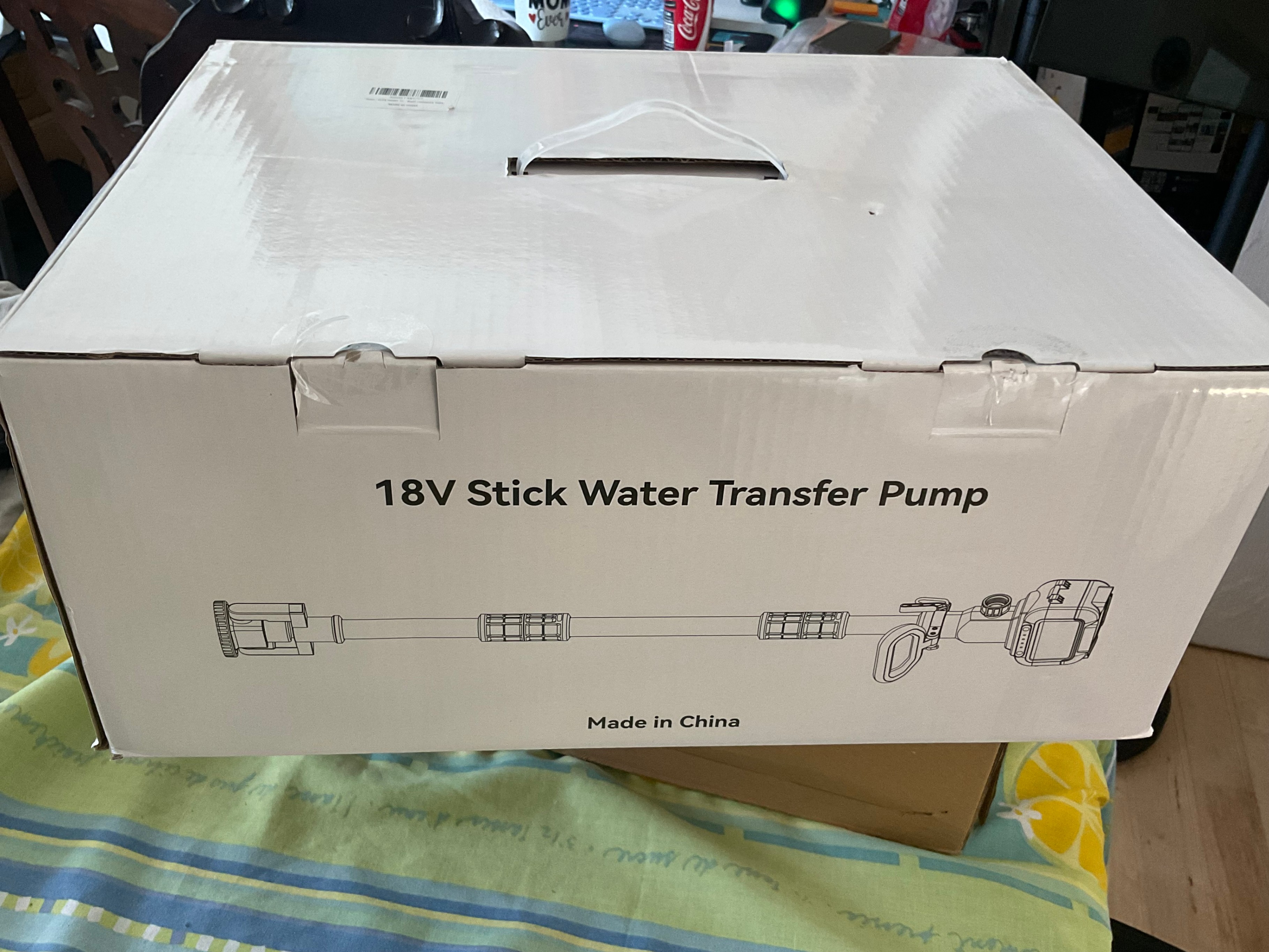 Stick Water Transfer Pump Compatible for Milwaukee 18V
