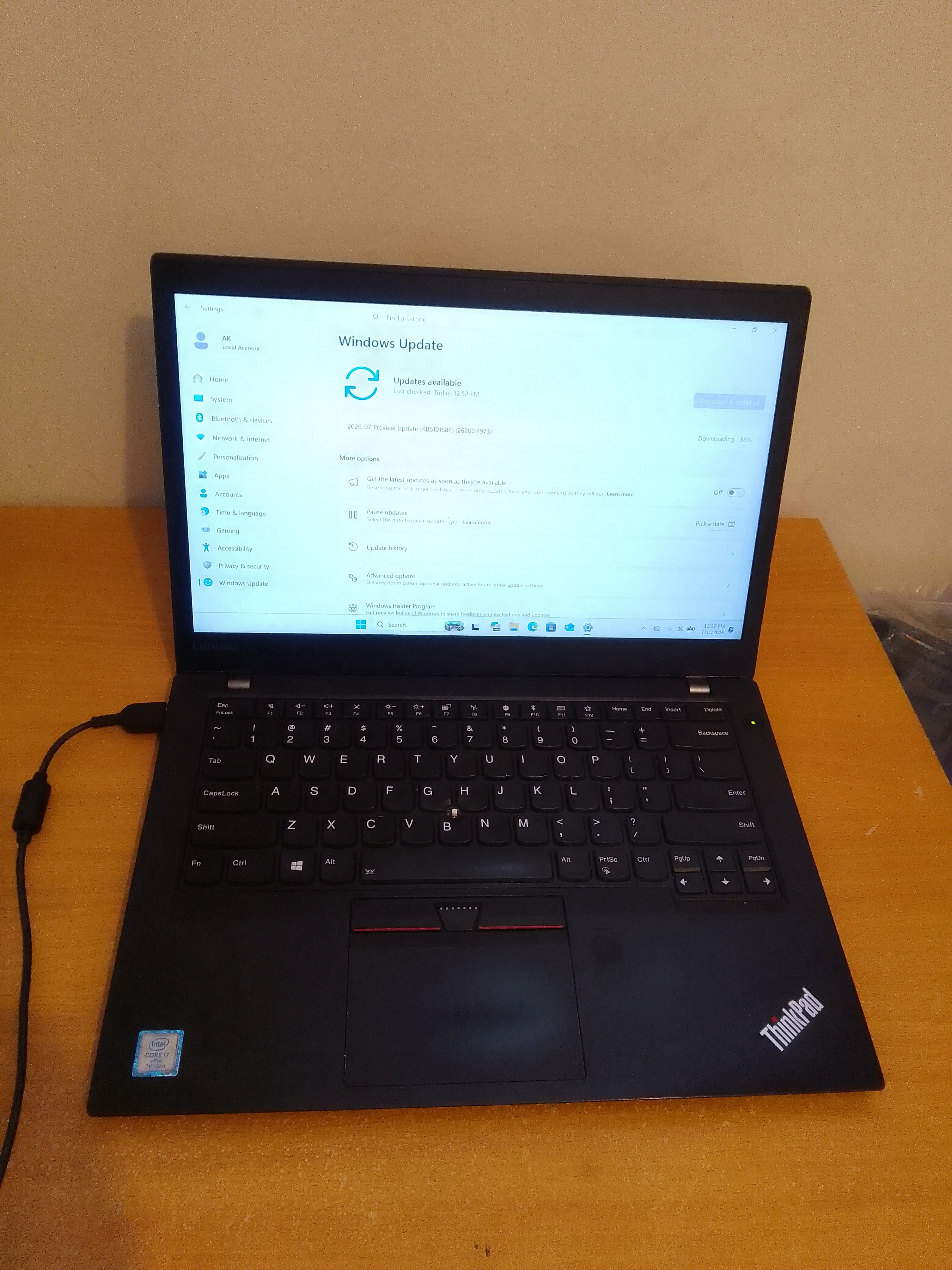 Lenovo ThinkPad T470s – Intel Core i7 | 12GB RAM | 256GB SSD - photo 3