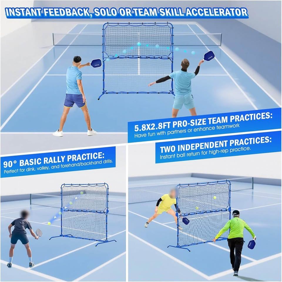 Pickleball Practice Net Portable 5.8FT Adjustable BNIB - photo 4