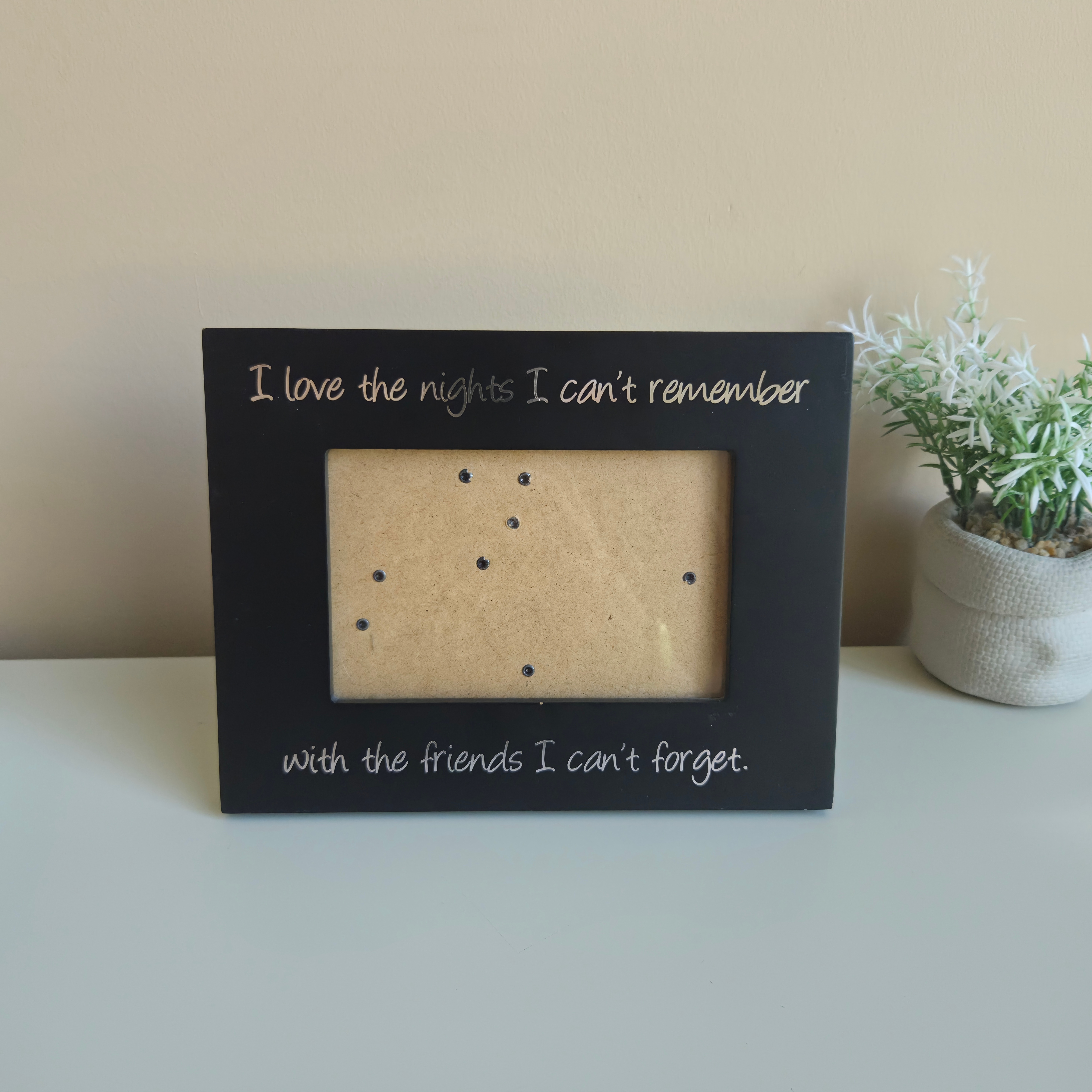 Funny Picture Frame - 4x6 Frame With Kickstand - Pre-Loved! 🖼️