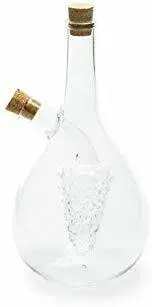Oil And Vinegar Bottle By Fox Run With Fancy Grape Interior - photo 4