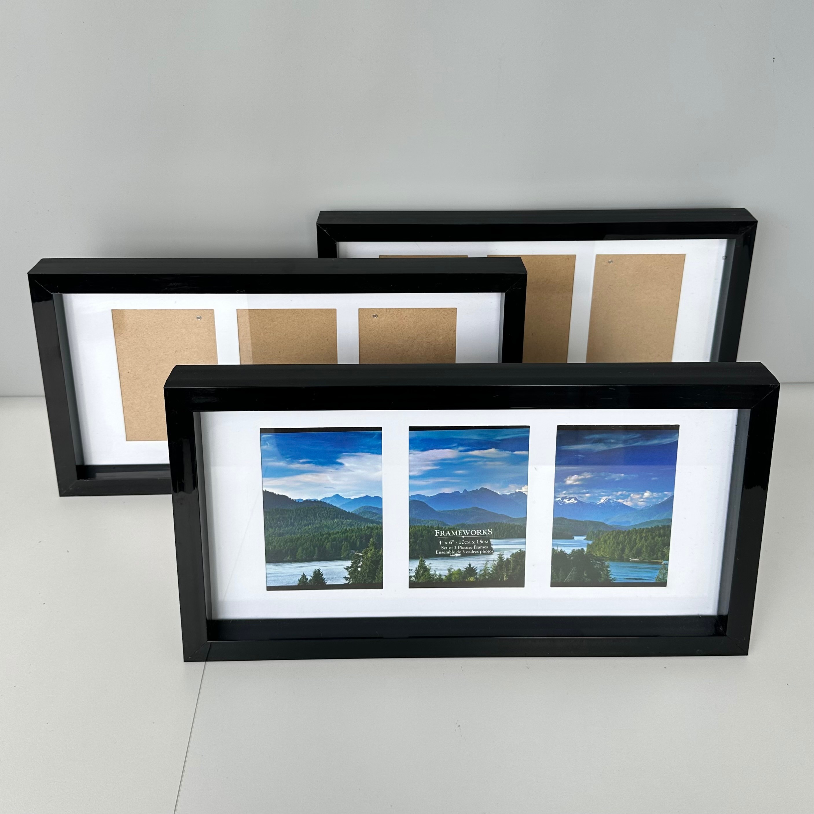Triptych Photo Frame - Set of 3