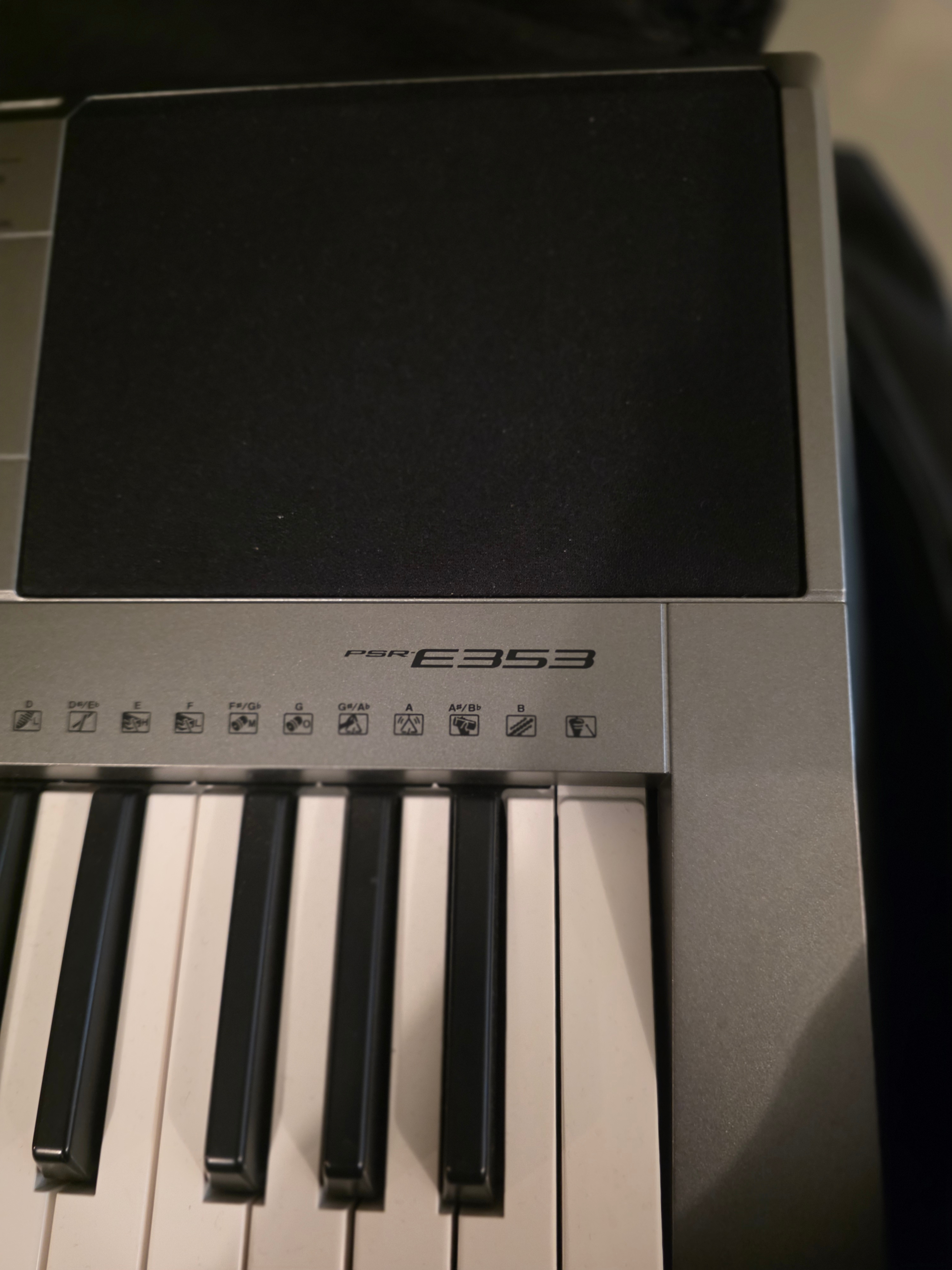 YAMAHA PSR-E353 Portable keyboard & Travelling Case - photo 5